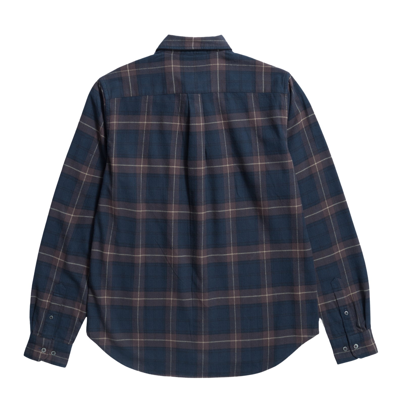 Norse Projects Osvald Flannel Check Shirt - Wine Red