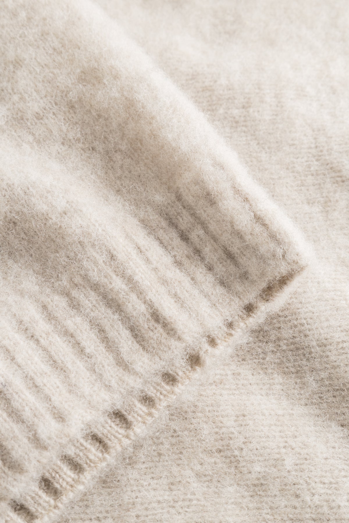 Norse Projects Birnir Lambswool Knit - Oatmeal