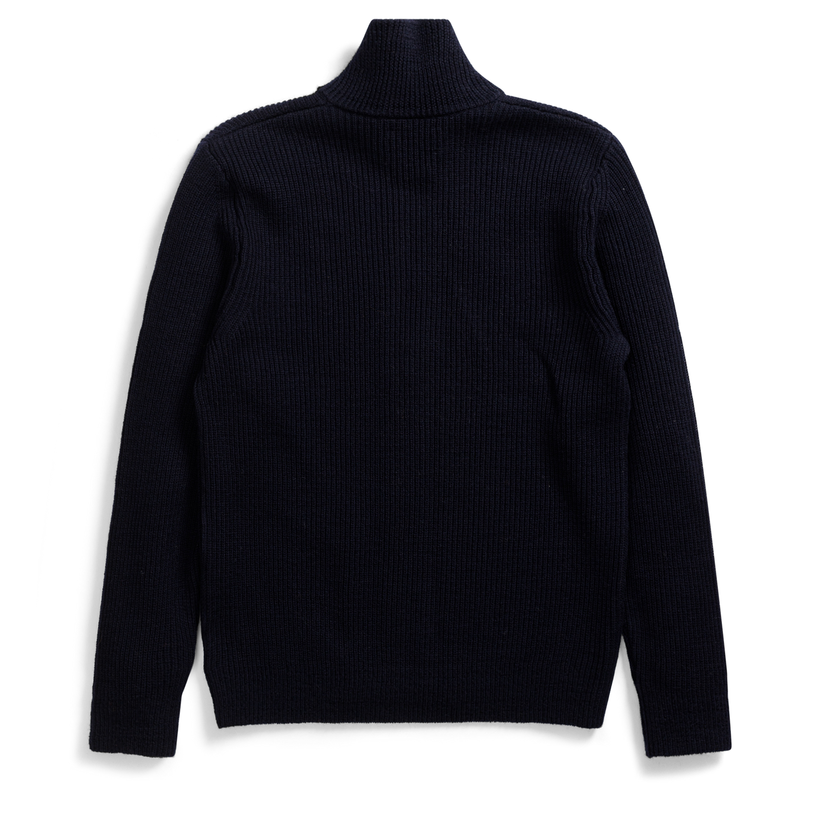Norse Projects Hagen Wool Zip Jacket - Dark Navy