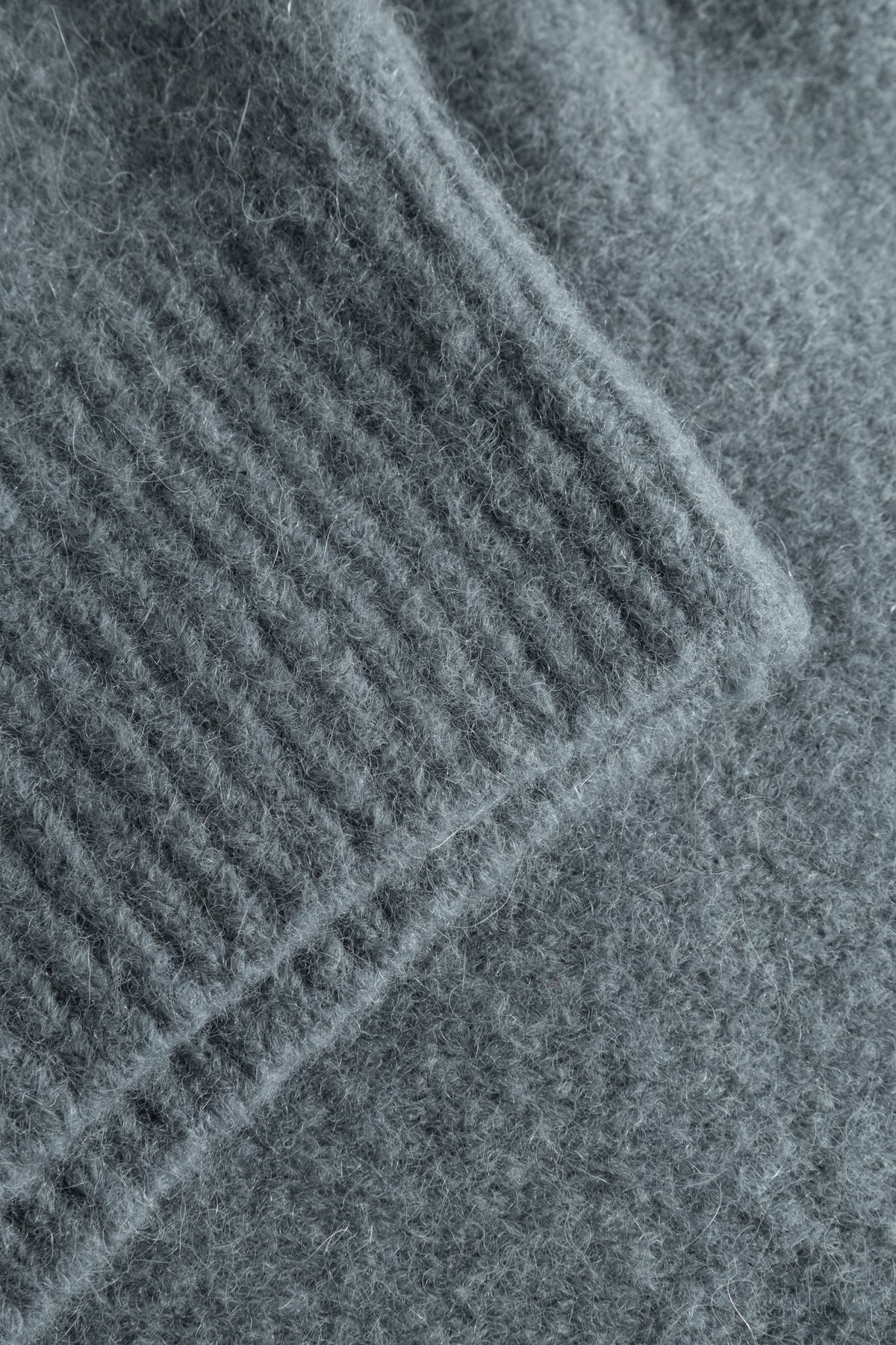 Norse Projects Rasmus Brushed Polo - Mouse Grey