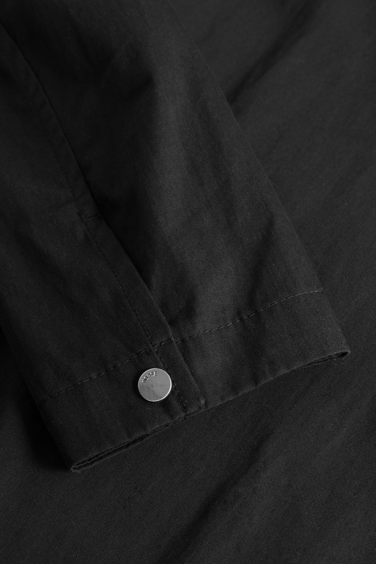 Norse Projects Pelle Fine Broken Overshirt - Black