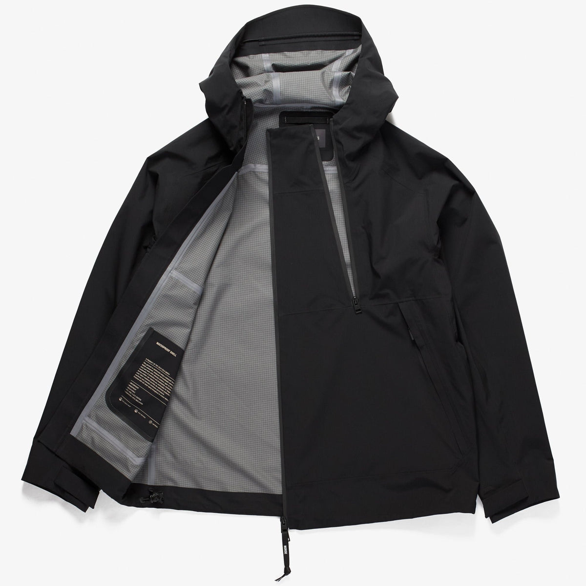 Norse Projects 3L Waterproof Shell Jacket - Black