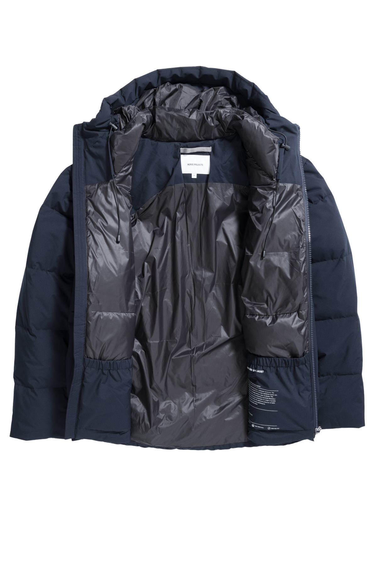 Norse Projects Asger 2.0 Down Jacket - Dark Navy