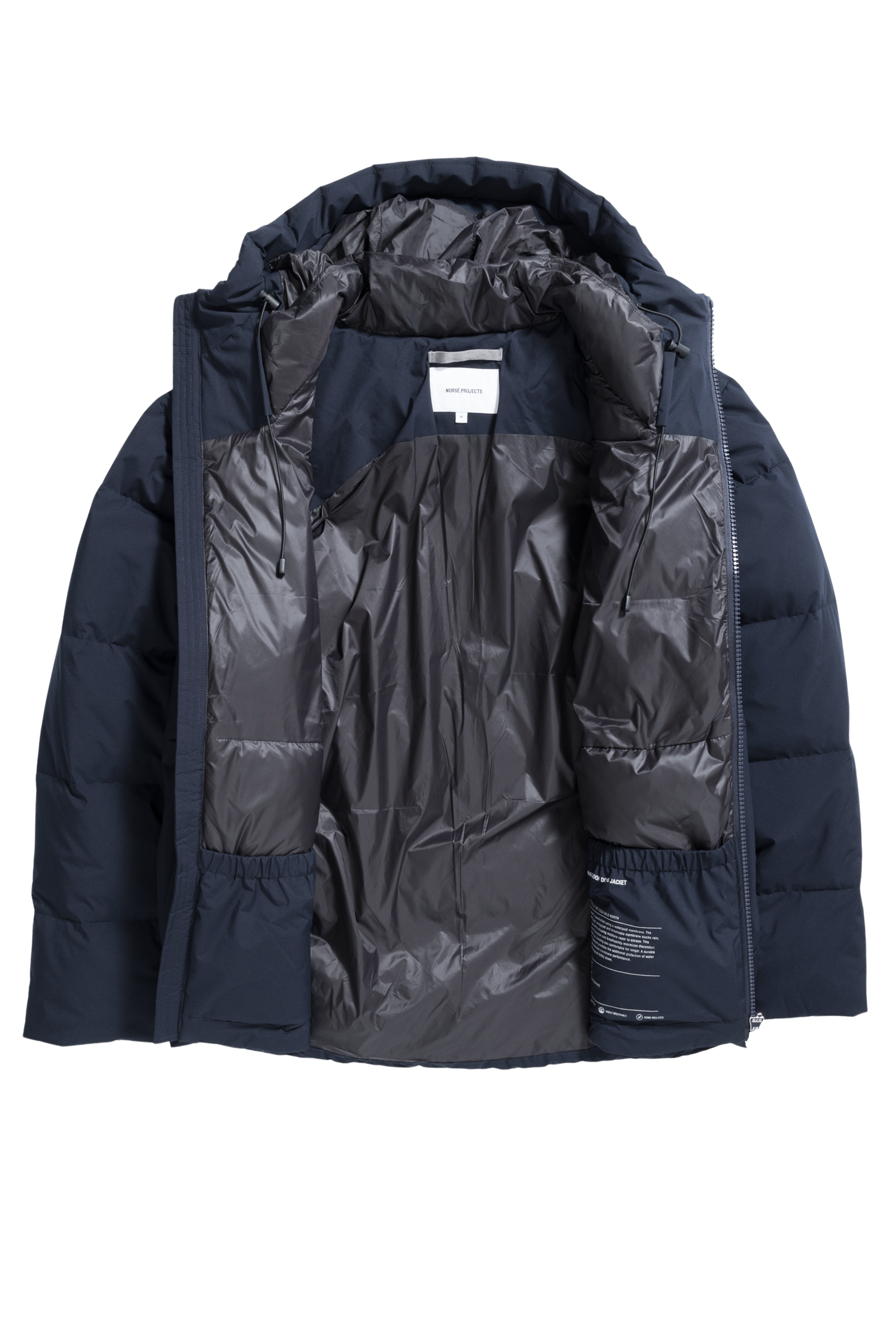 Norse Projects Asger 2.0 Down Jacket - Dark Navy