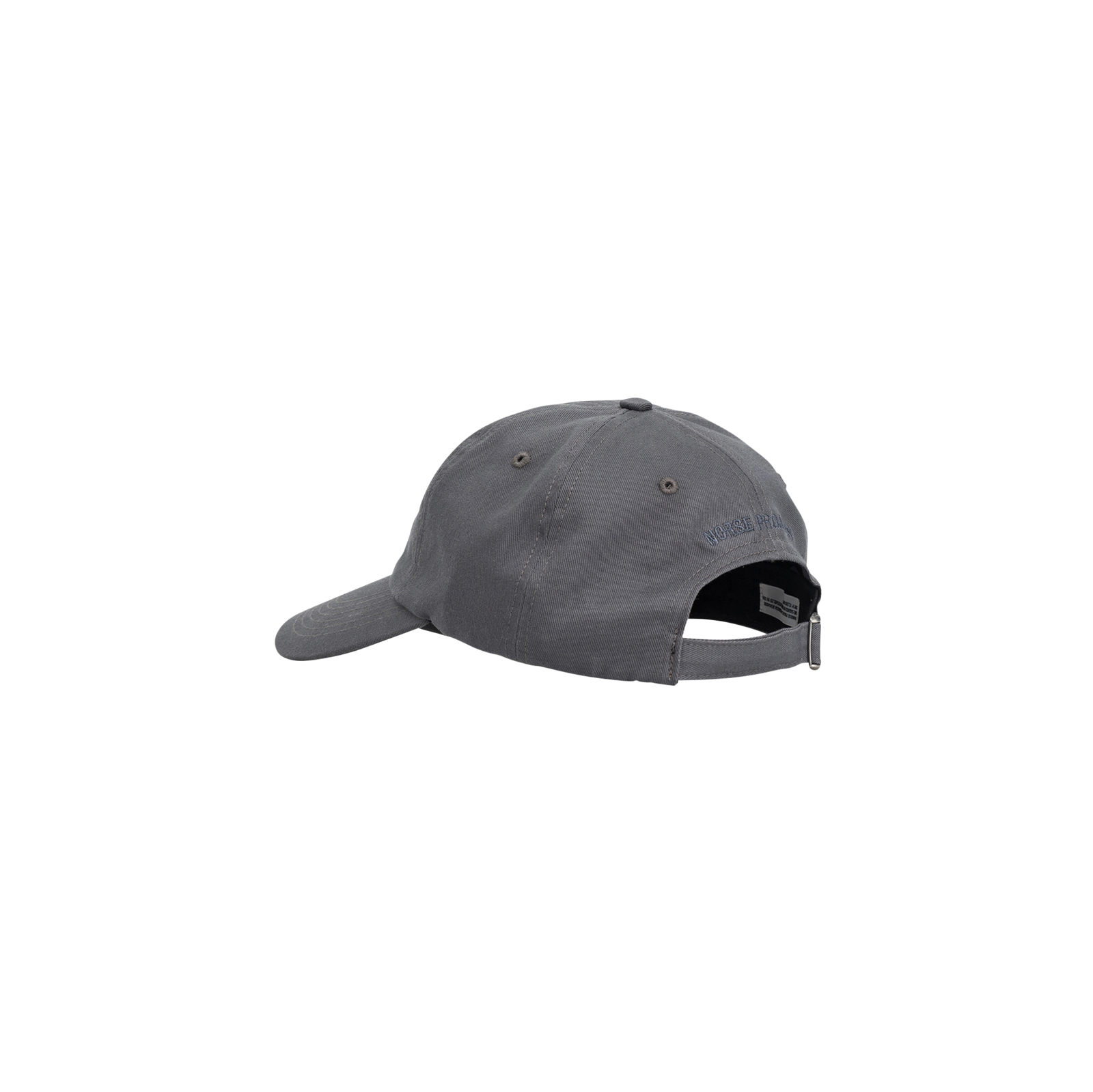 Norse Projects Twill Sports Cap - Magnet Grey