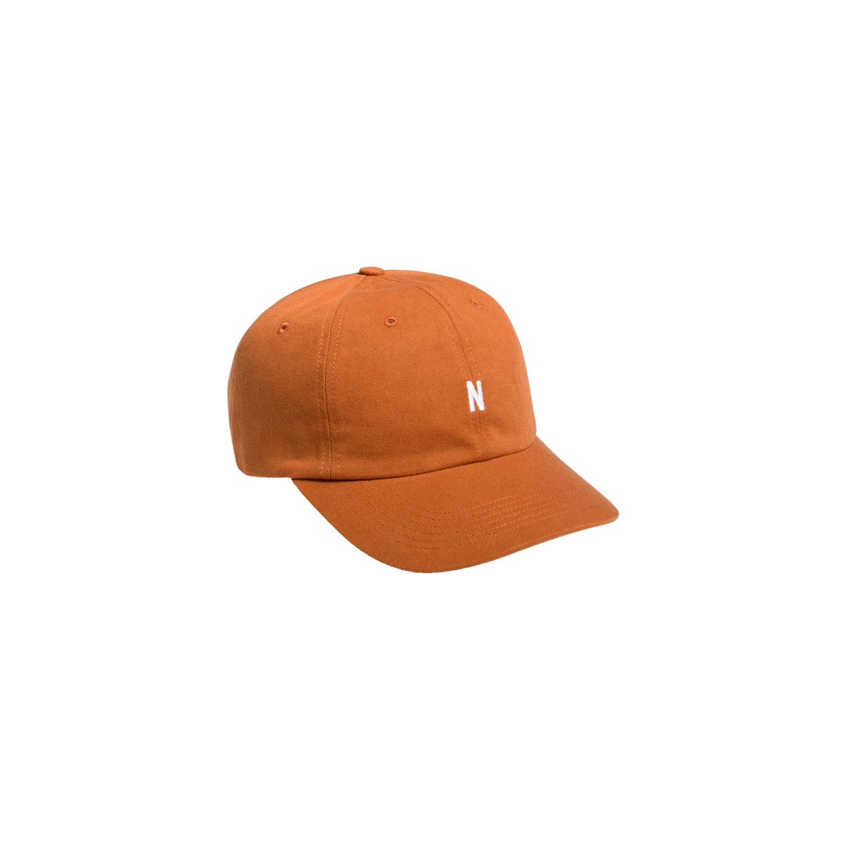 Norse Projects Twill Sports Cap - Burnt Ochre