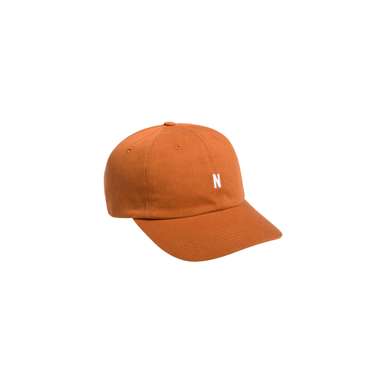 Norse Projects Twill Sports Cap - Burnt Ochre