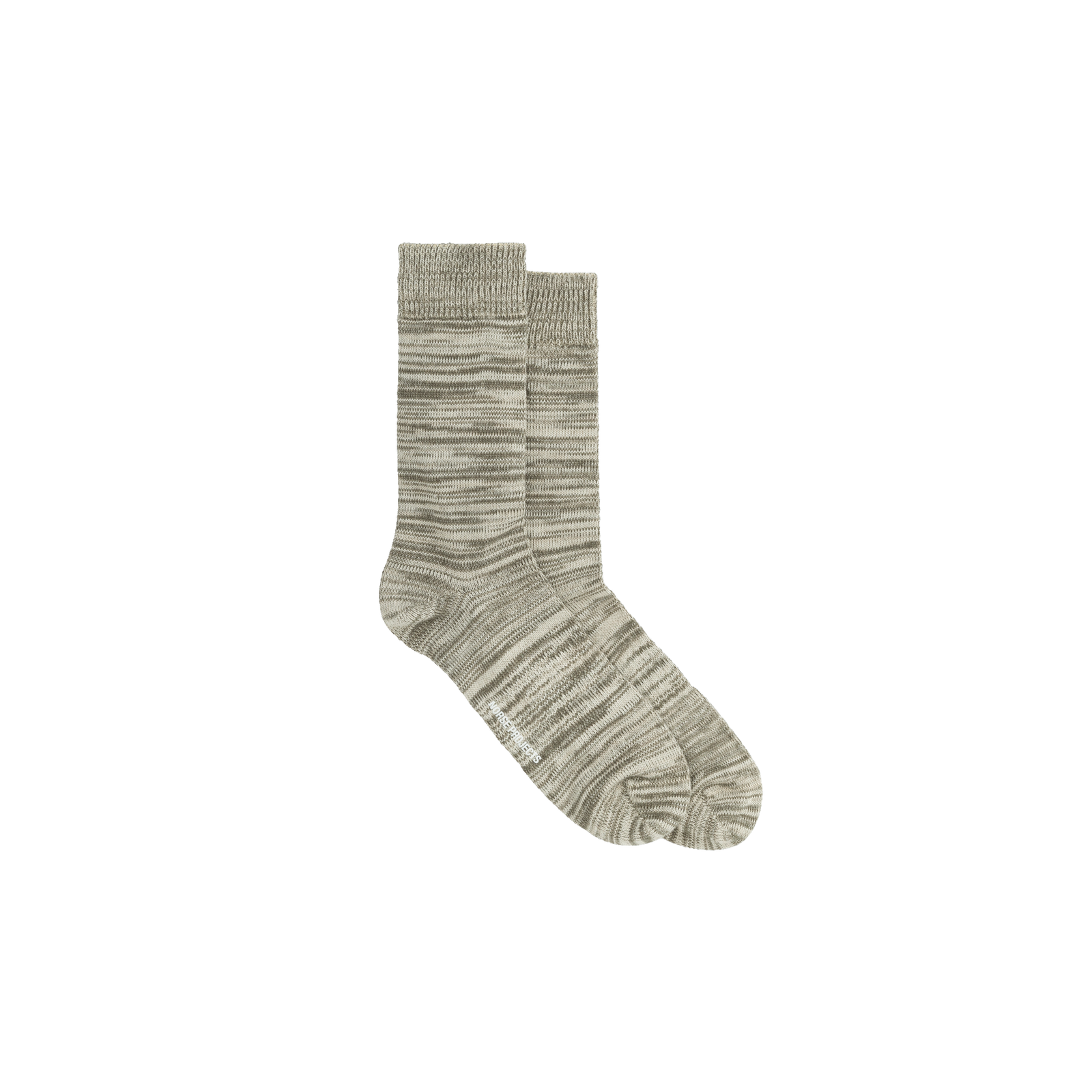 Norse Projects Bjarki Twist Sock - Sediment Green