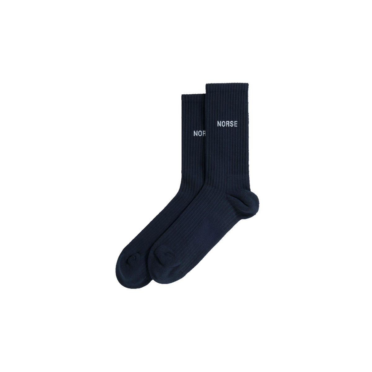 Norse Projects Bjarki Logo Sport Sock - Dark Navy