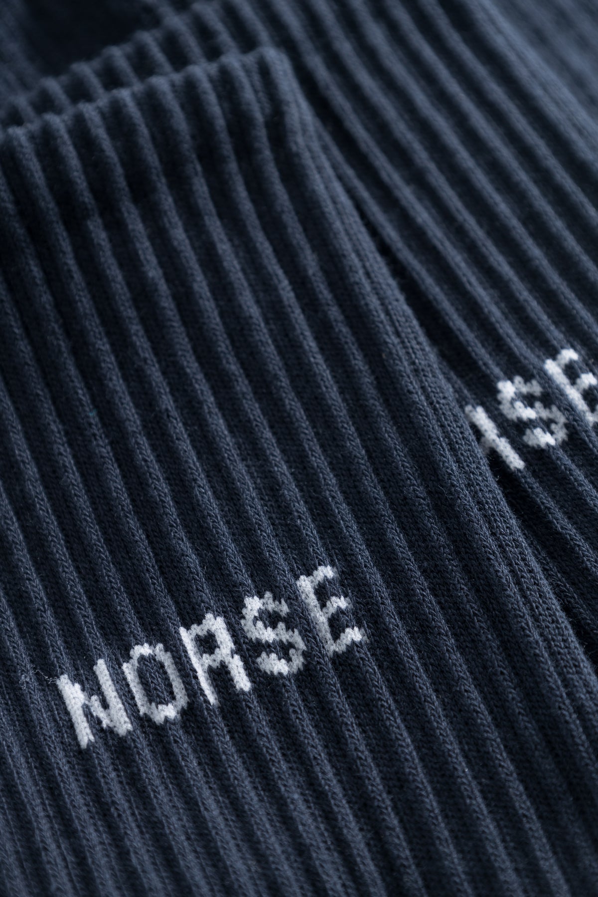 Norse Projects Bjarki Logo Sport Sock - Dark Navy