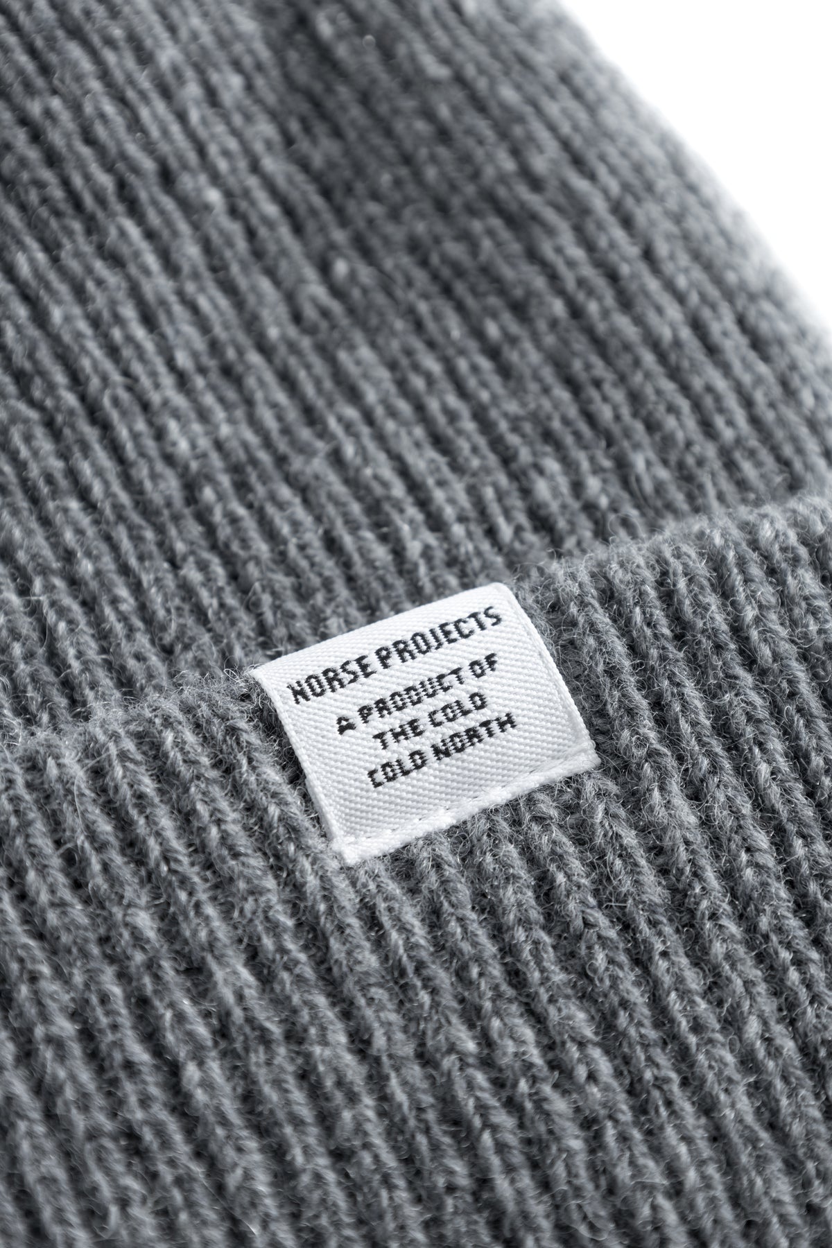 Norse Projects Norse Beanie - Grey Melange