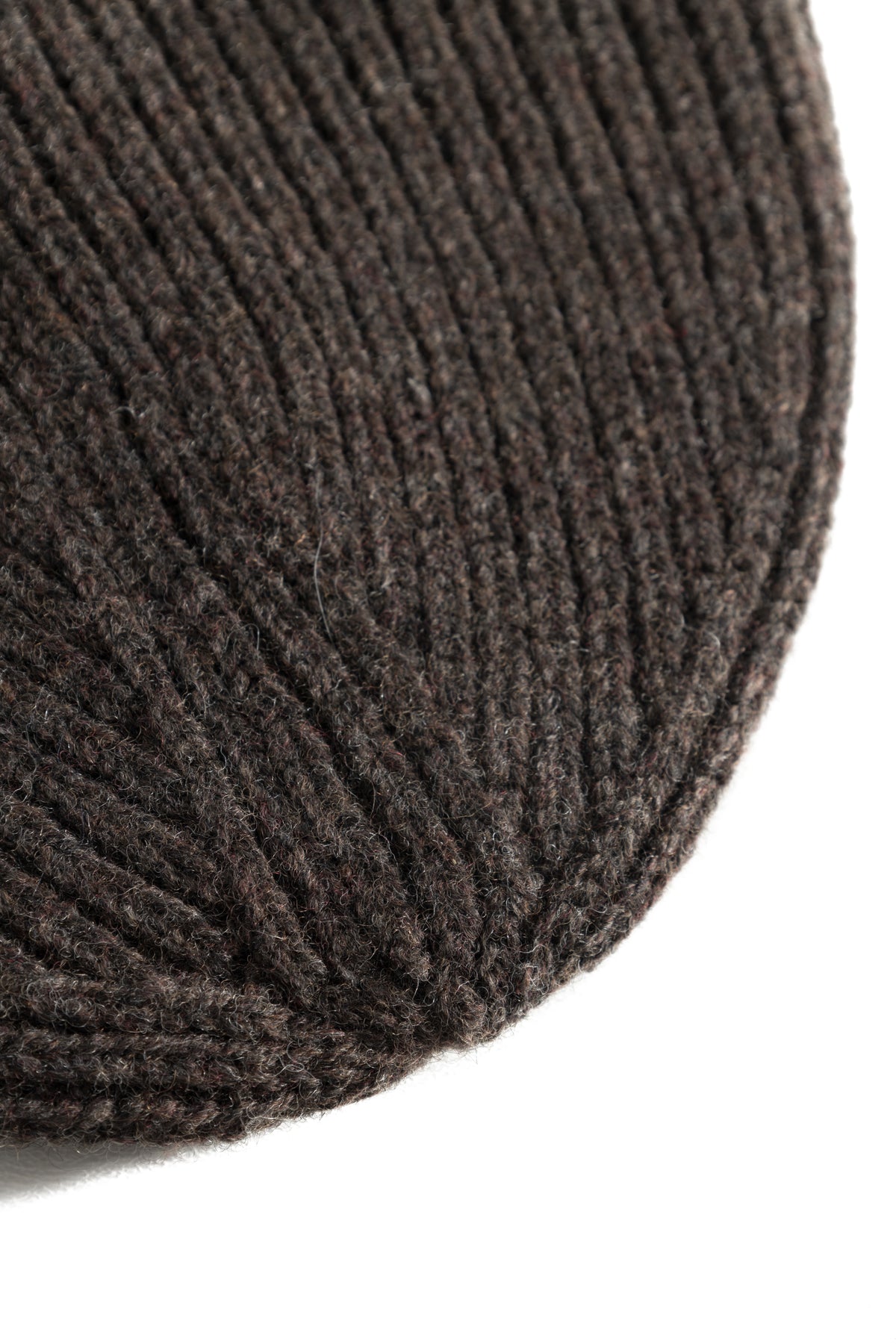 Norse Projects Merino Lambswool N Logo Beanie - Heathland Brown