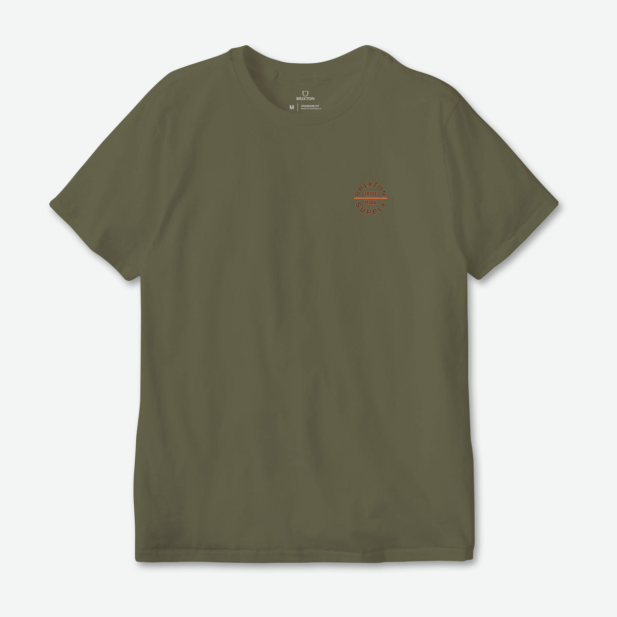 Brixton Oath V T-Shirt - Olive Surplus
