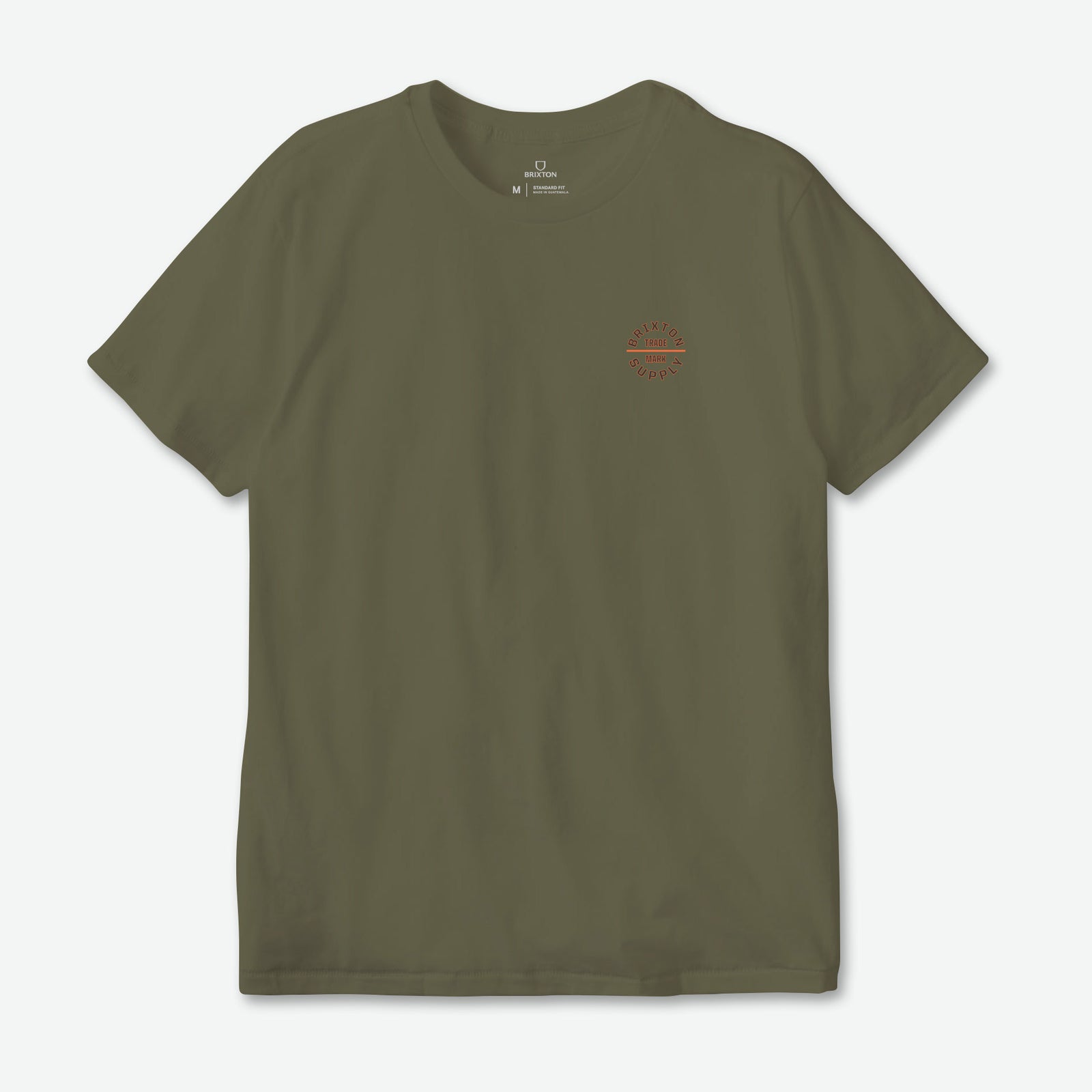 Brixton Oath V T-Shirt - Olive Surplus