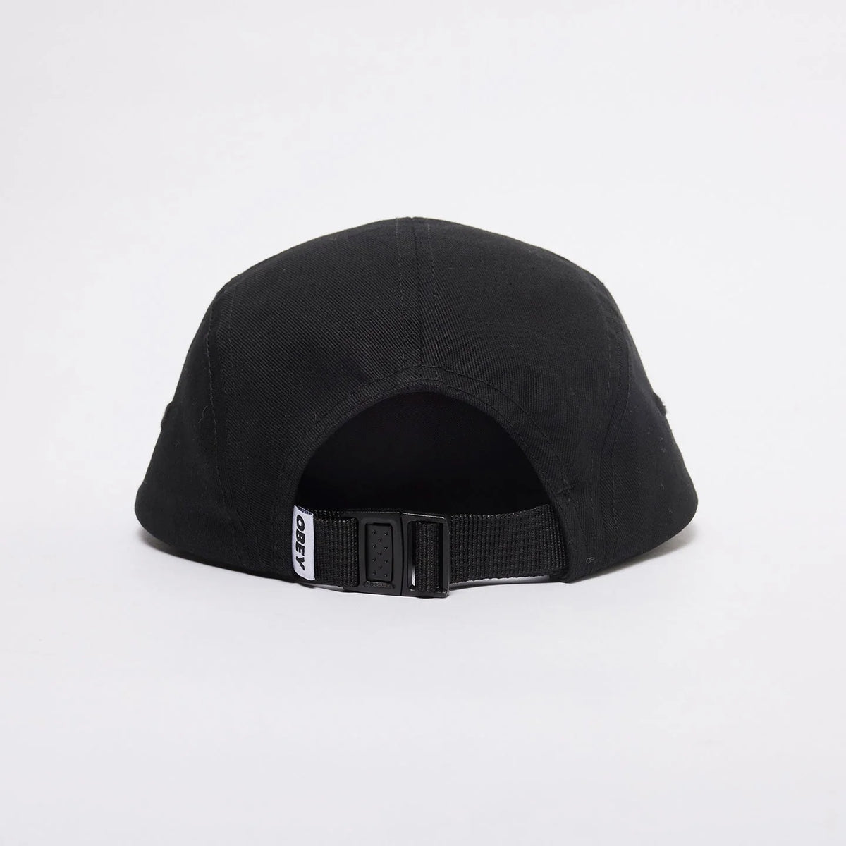 Obey Bold Label Organic 6 Panel - Black
