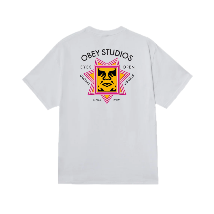 Obey Global Visuals T-Shirt - White