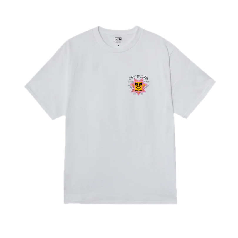 Obey Global Visuals T-Shirt - White