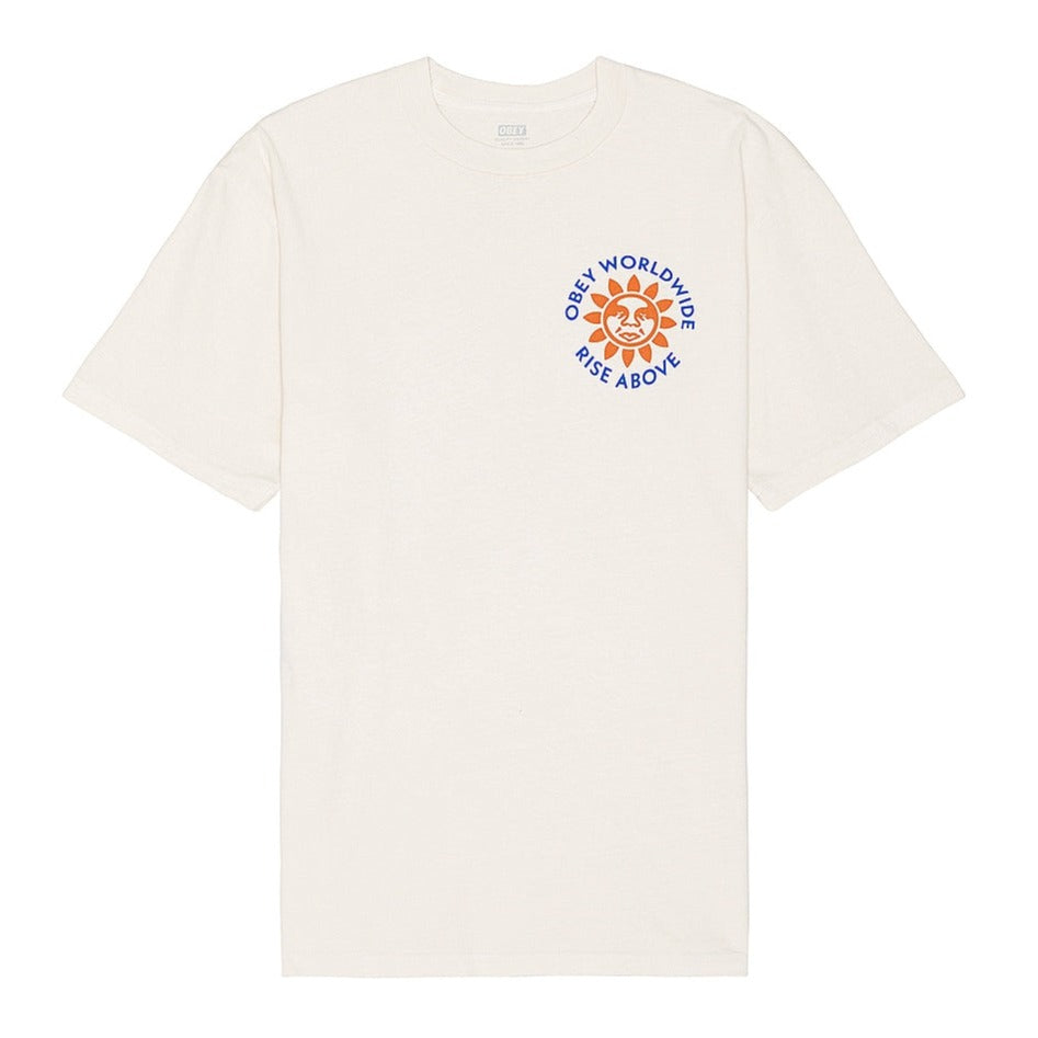 Obey Rise Above T-Shirt - Pigment Sago