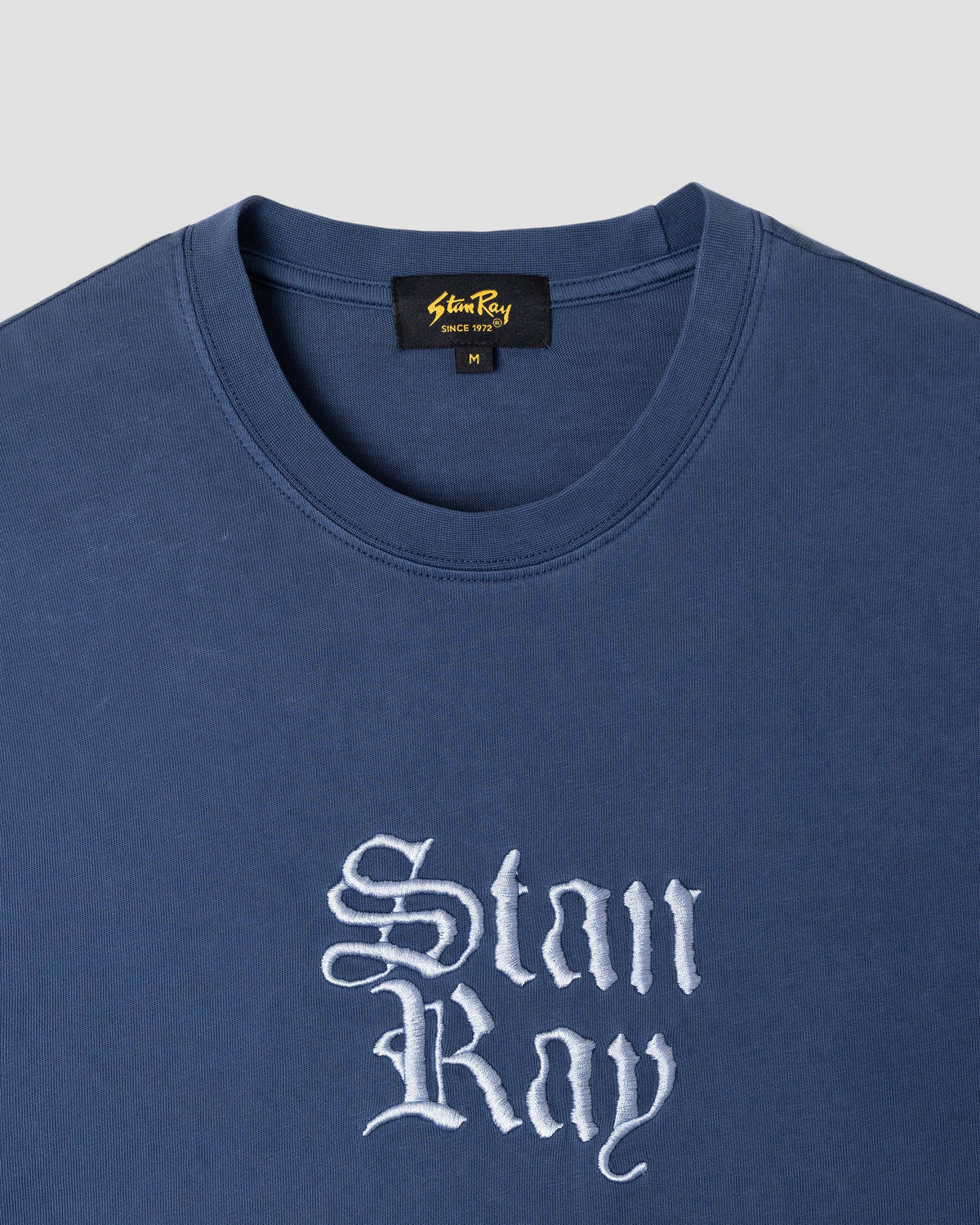 Stan Ray Olde Script T-Shirt - Washed Navy