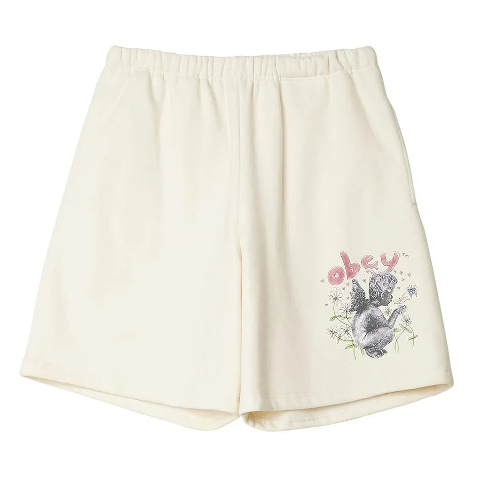 Obey Angel Garden Short - Unbleached