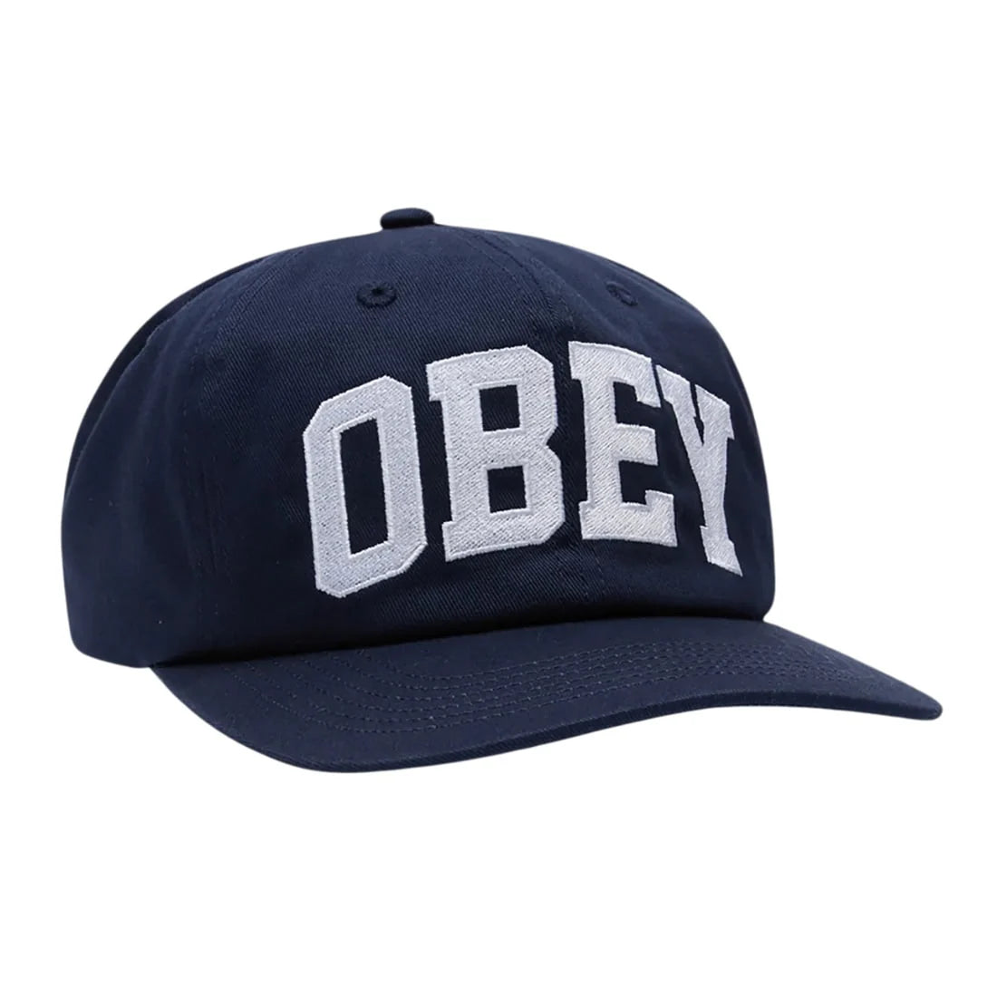 Obey Collegiate 6 Panel - Mild Navy