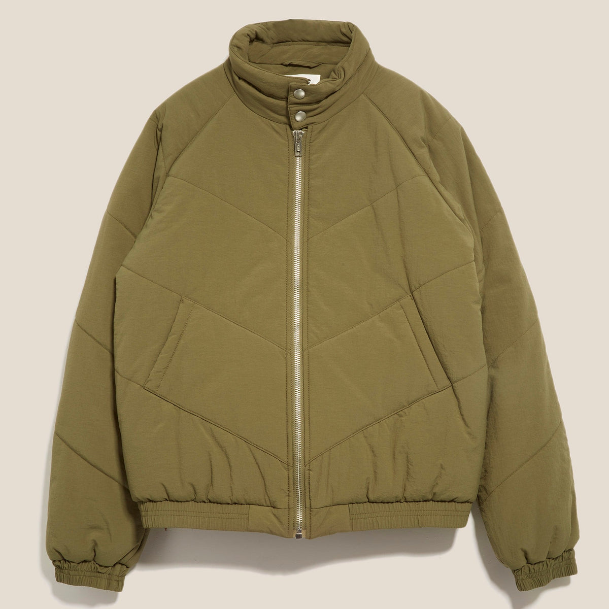YMC Kool Herc Puffer Jacket - Olive