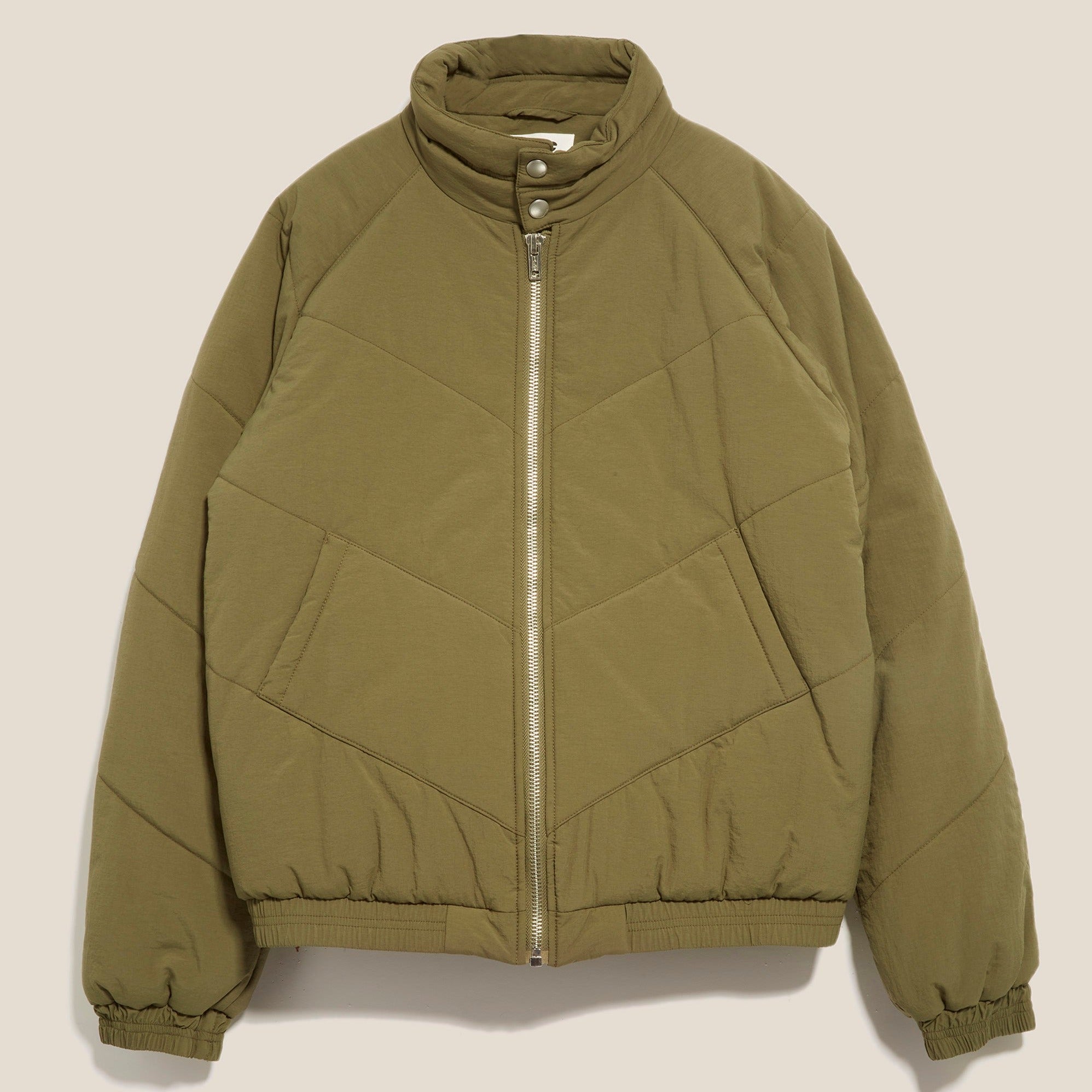YMC Kool Herc Puffer Jacket - Olive