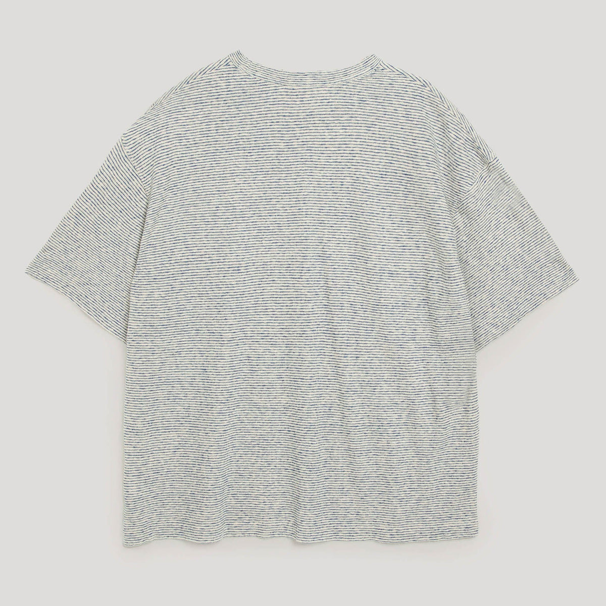 YMC Triple Stripe T-Shirt - Ecru Stripe