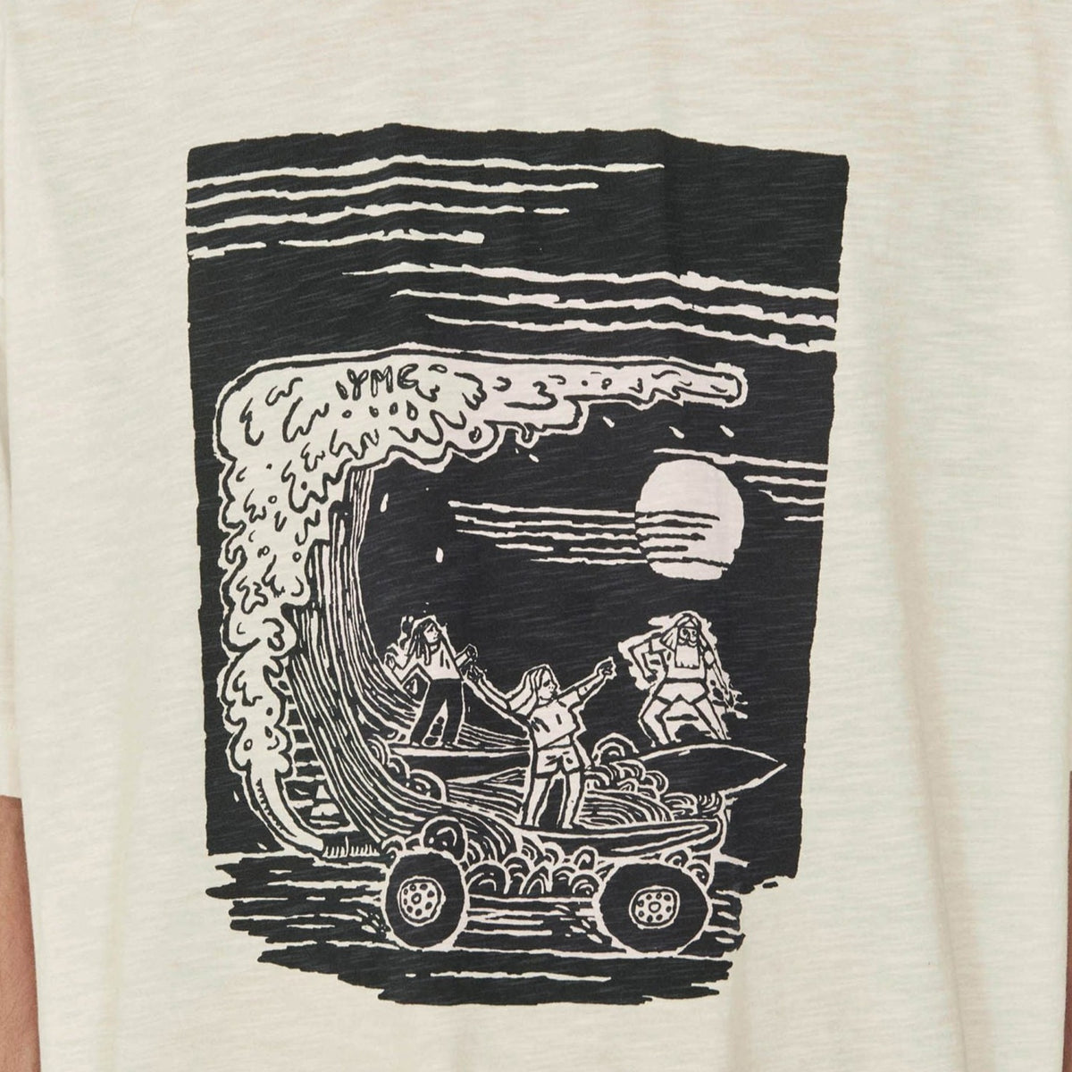 YMC On the Mountain Pass T-Shirt - White