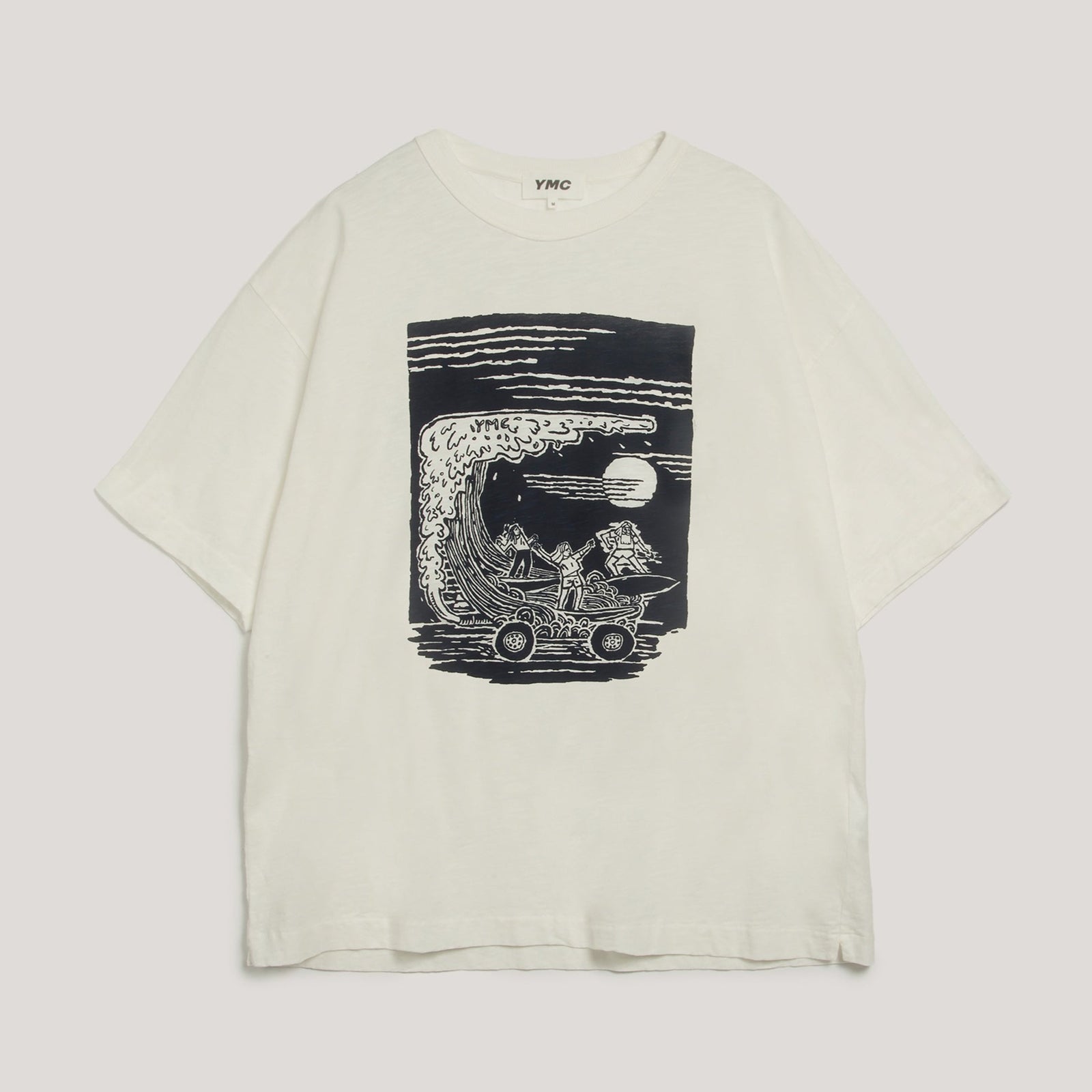 YMC On the Mountain Pass T-Shirt - White