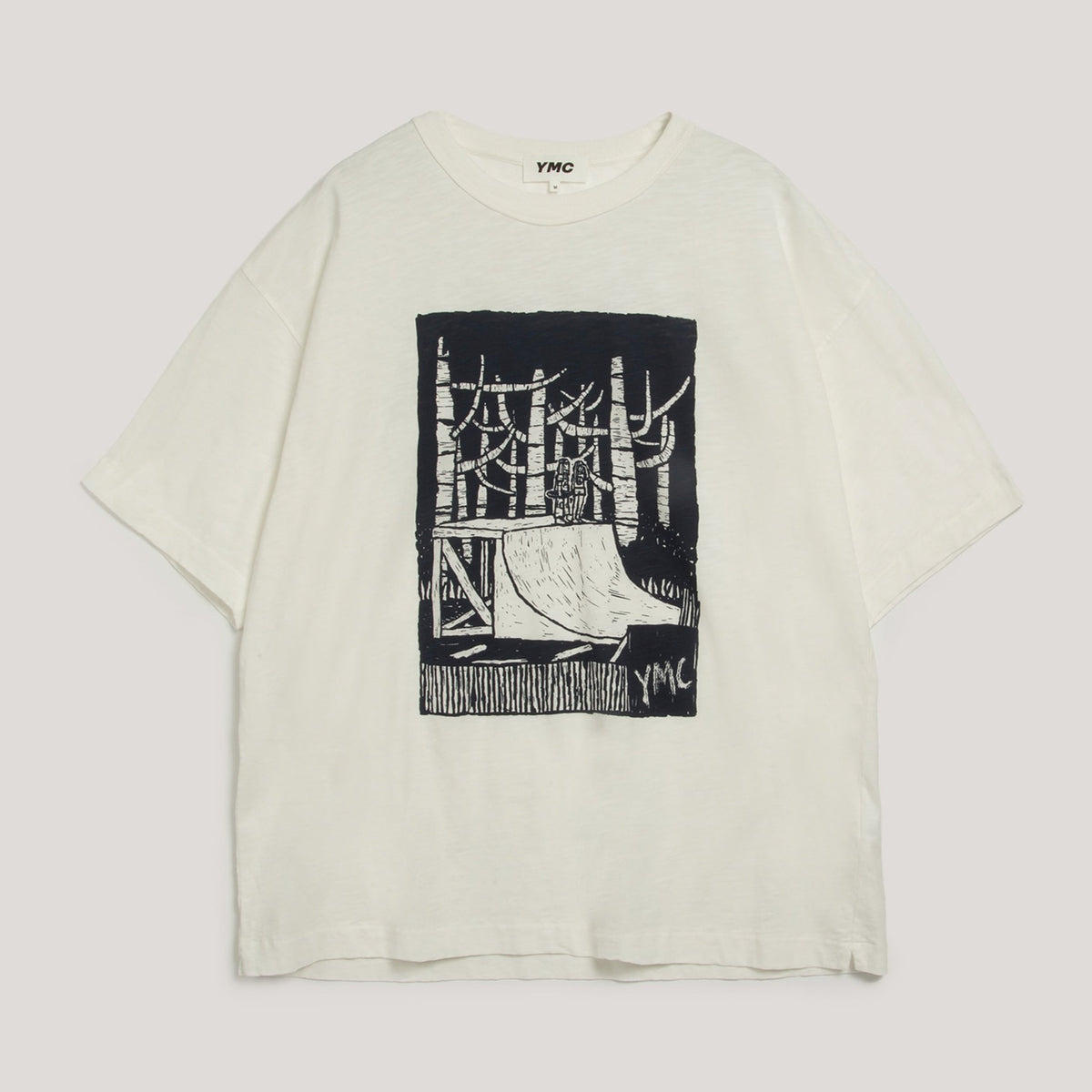 YMC It's Out There T-Shirt - White