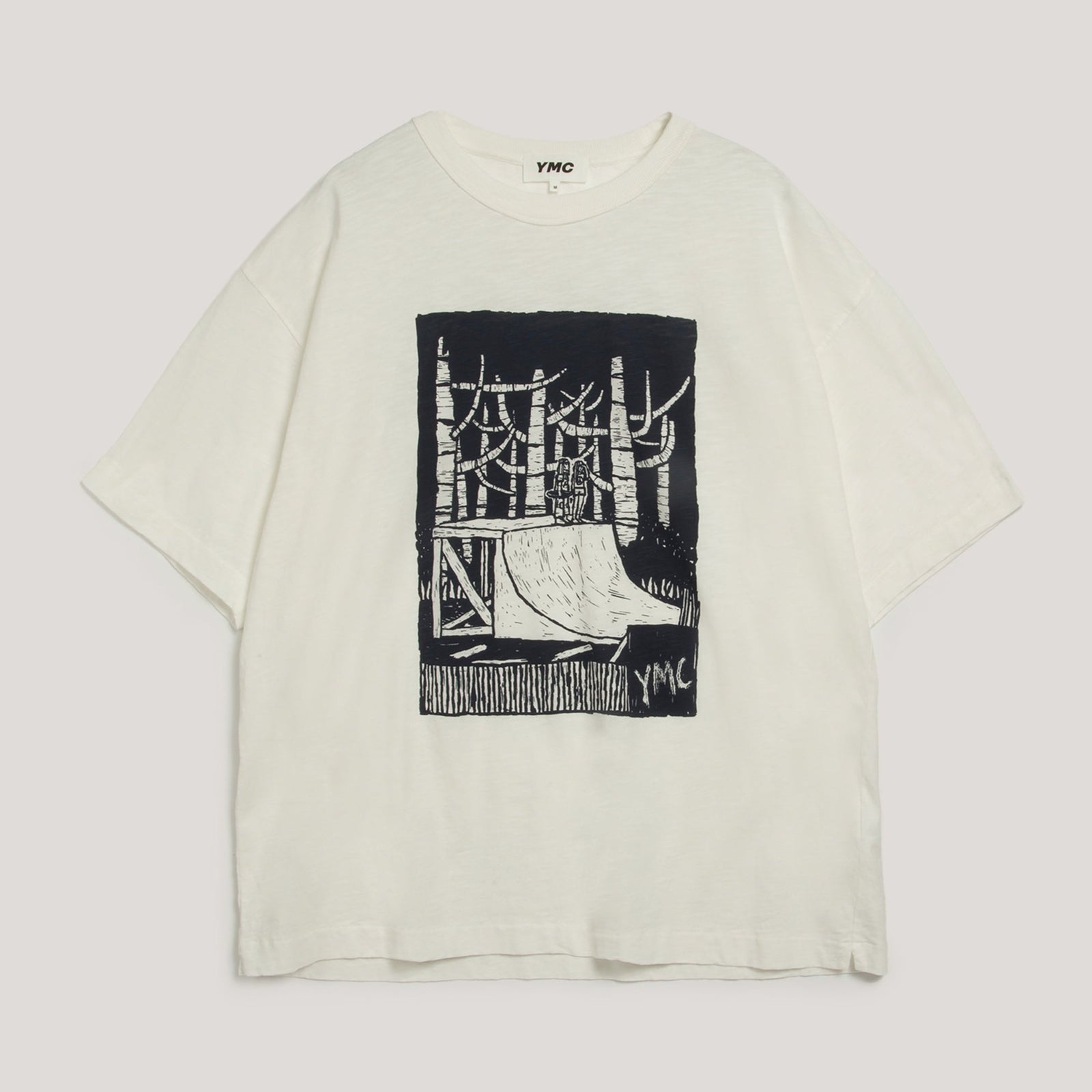 YMC It's Out There T-Shirt - White