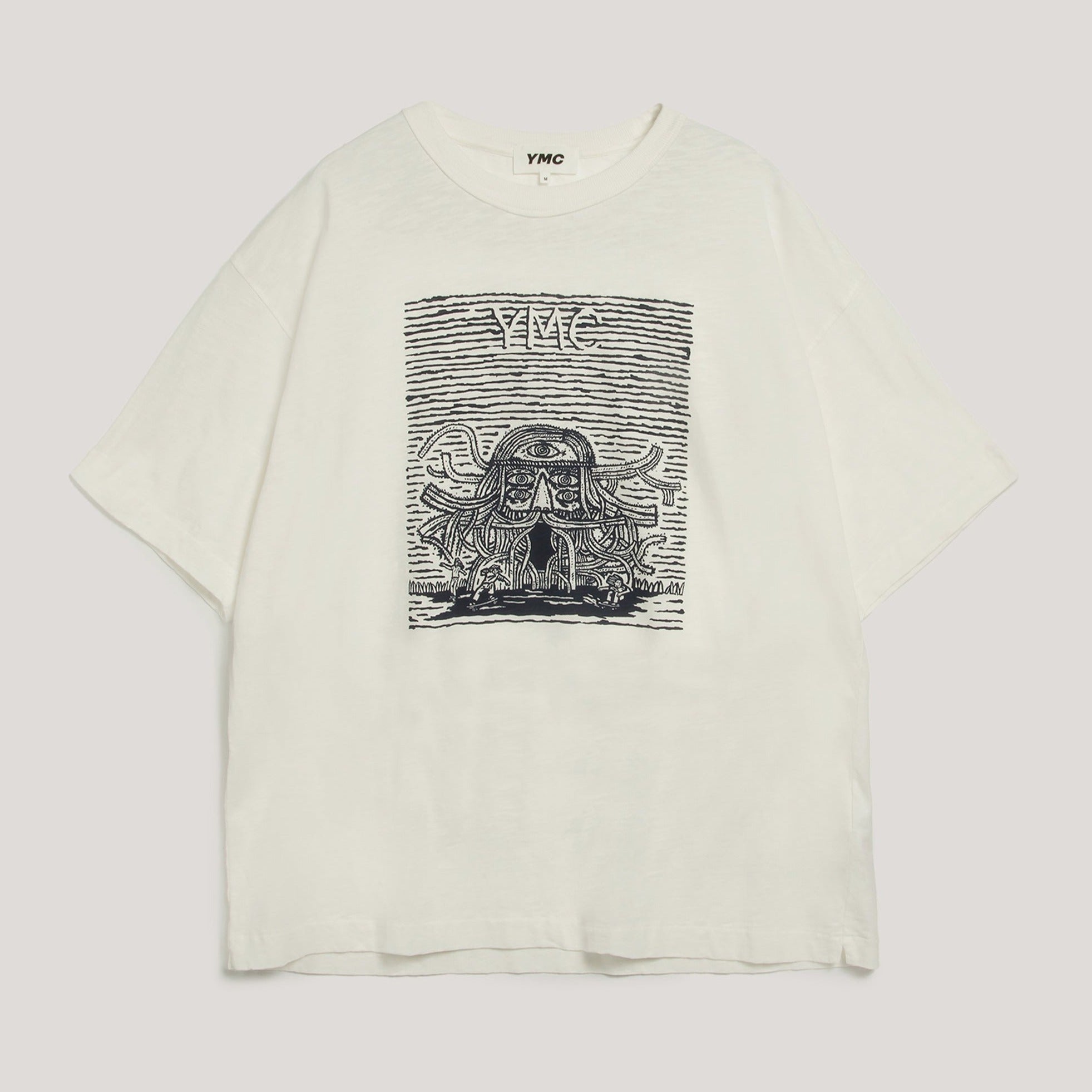 YMC Mystery Machine T-Shirt - White