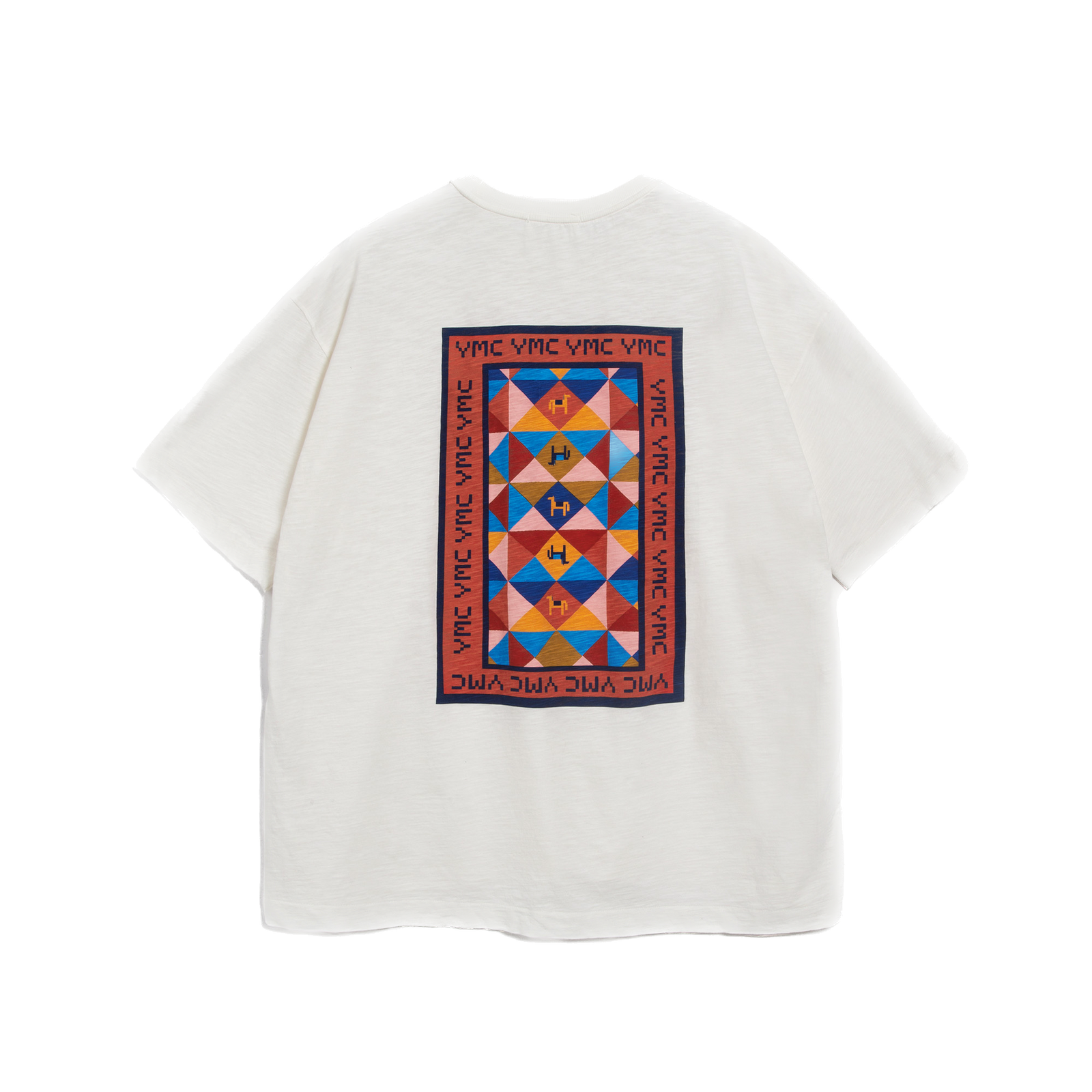 YMC Triple Quilt T-Shirt - White