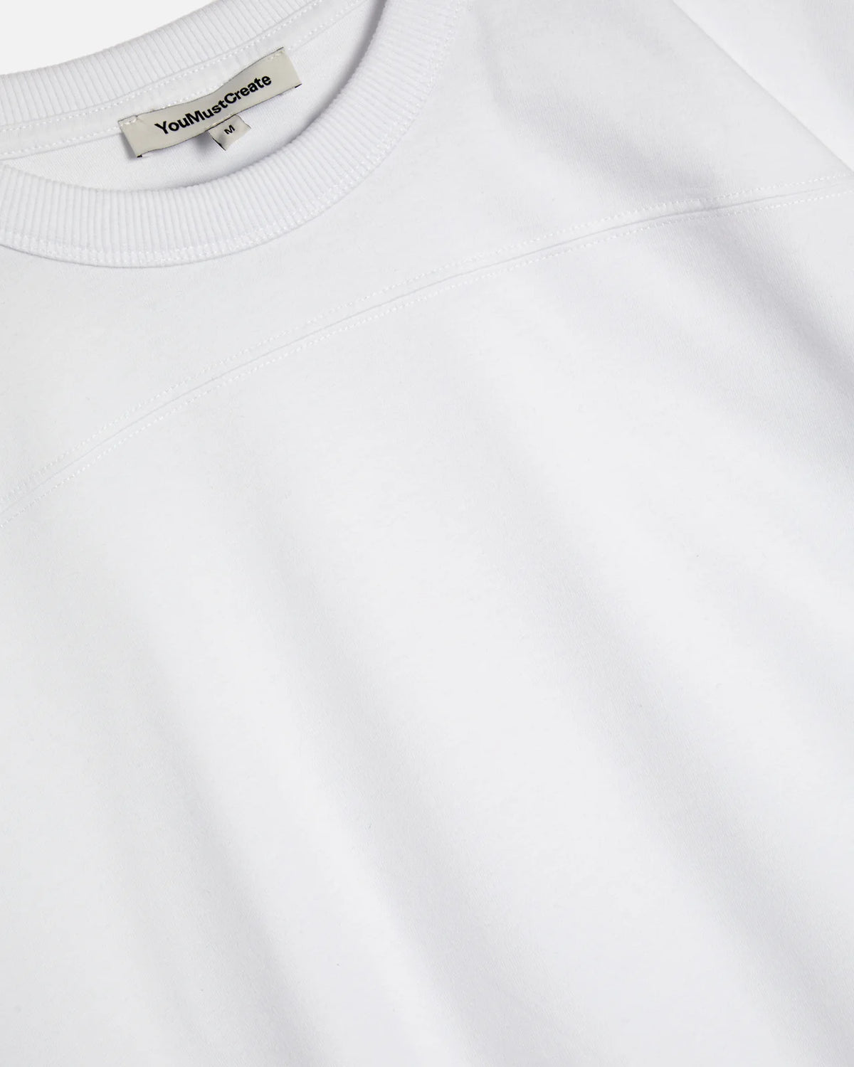 YMC Skate T-Shirt - White / Blue