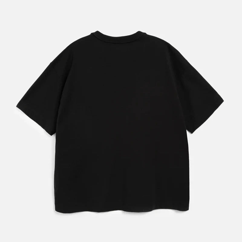 YMC Triple T-Shirt Faces - Black
