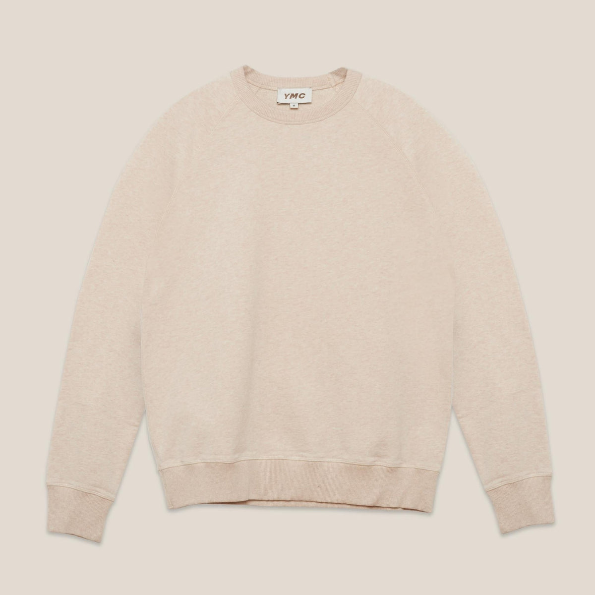 YMC Schrank Sweatshirt - Ecru Marl