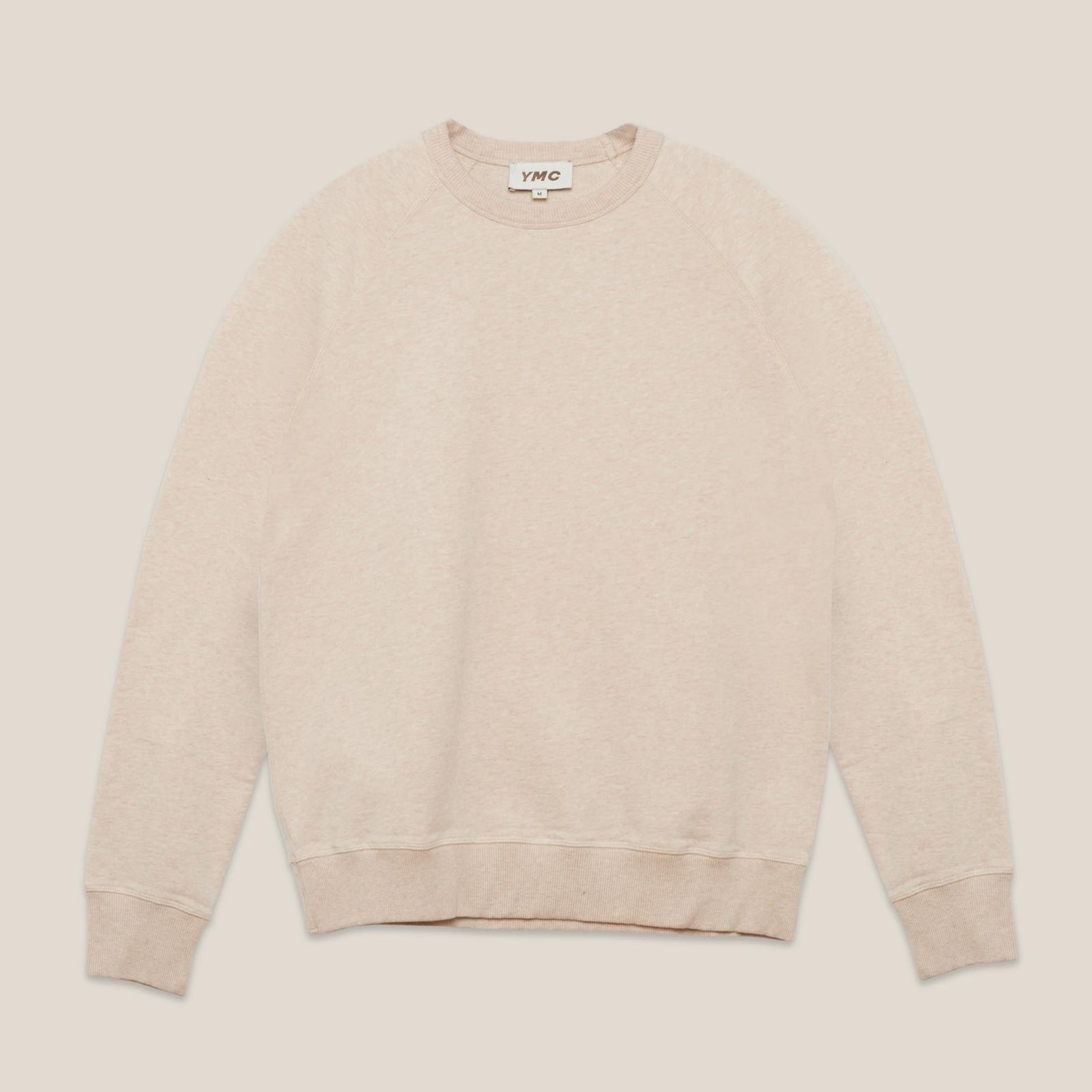 YMC Schrank Sweatshirt - Ecru Marl