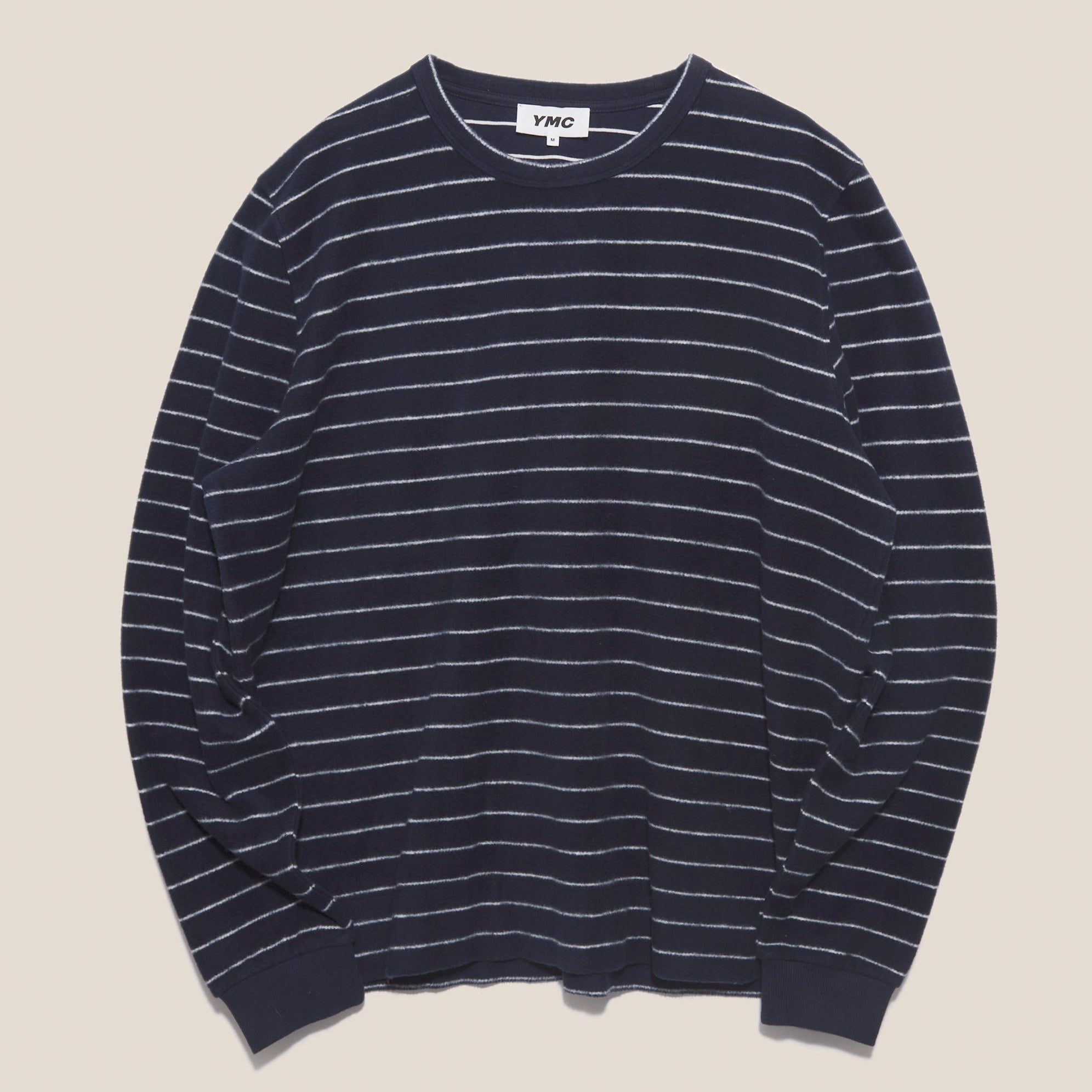 Ymc Clothing Ymc Sweater YMC X Sweatshirt Navy Ecru