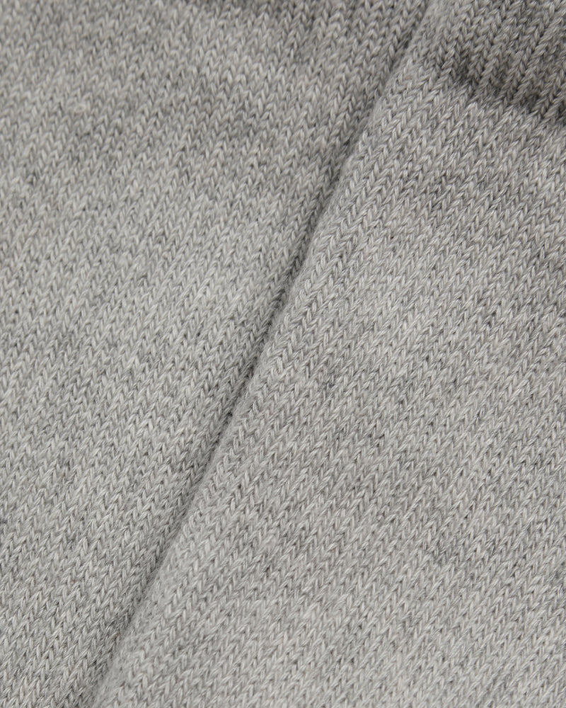 YMC Solid Socks - Grey Marl