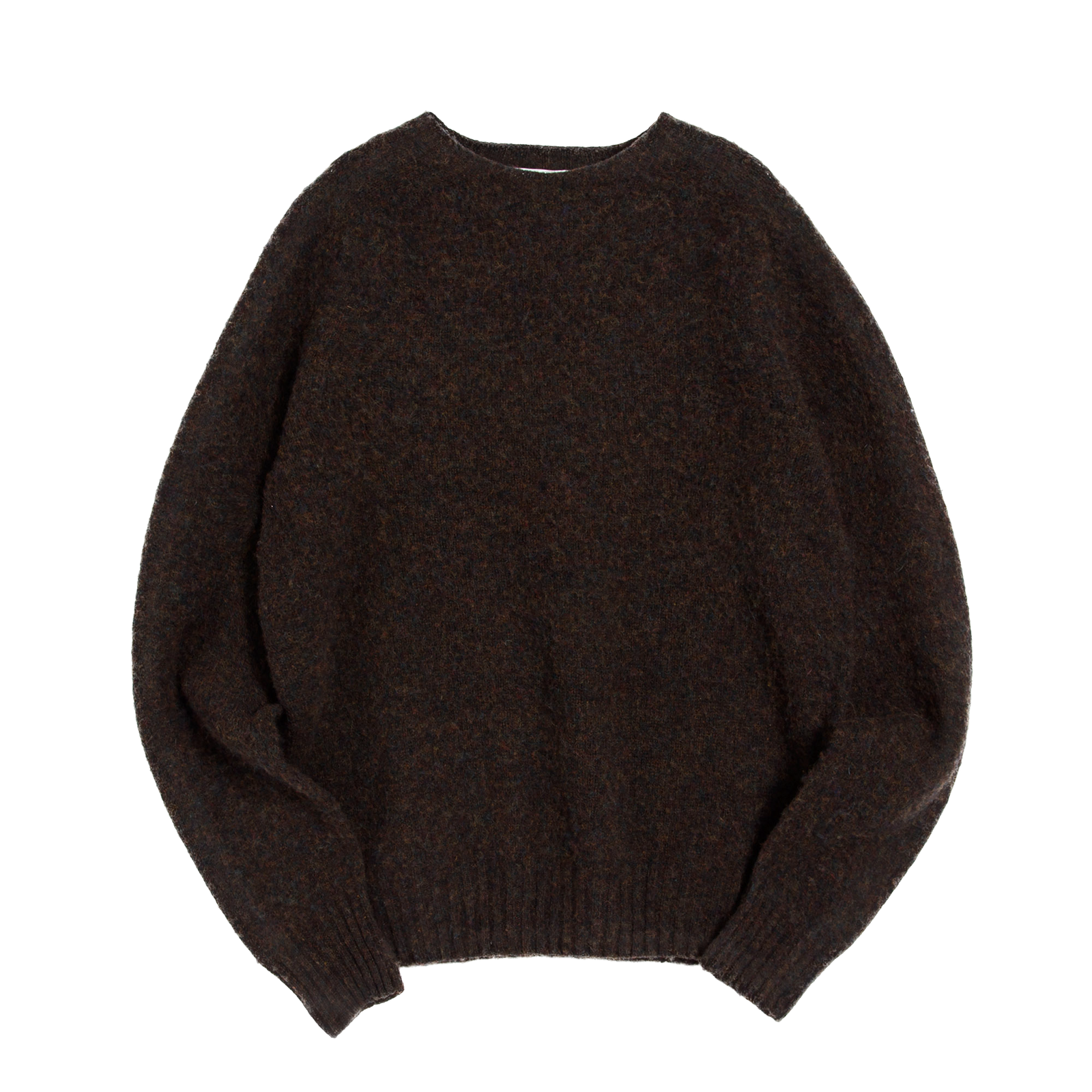 YMC Suedehead Crew Knit - Brown