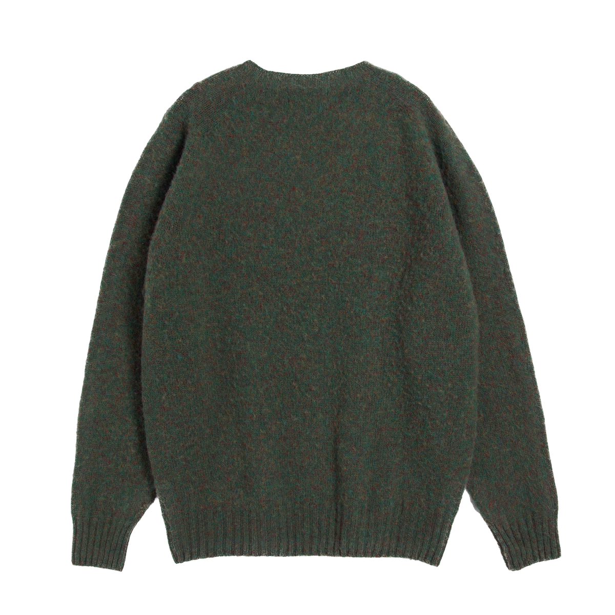 YMC Suedehead Crew Knit - Green