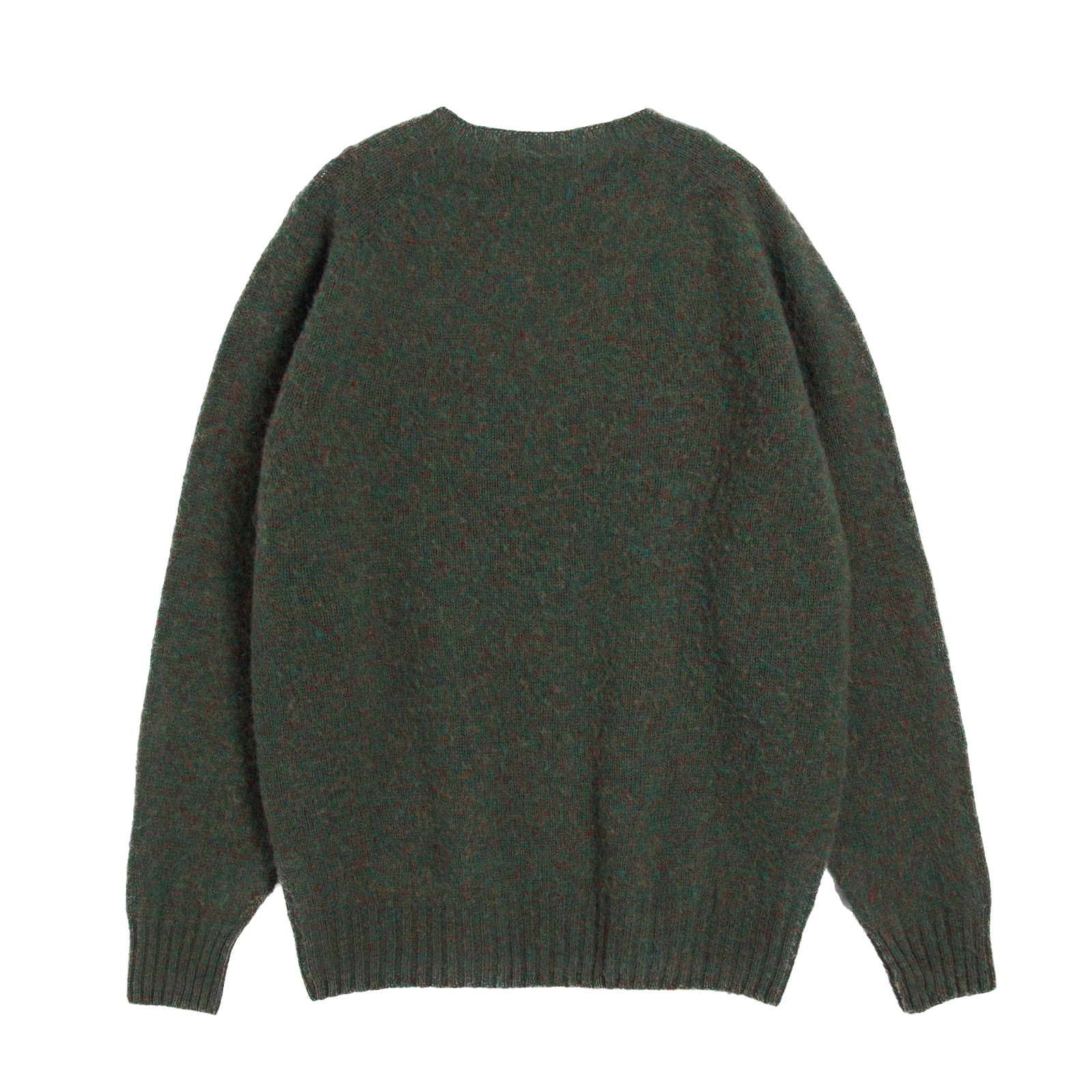 YMC Suedehead Crew Knit - Green