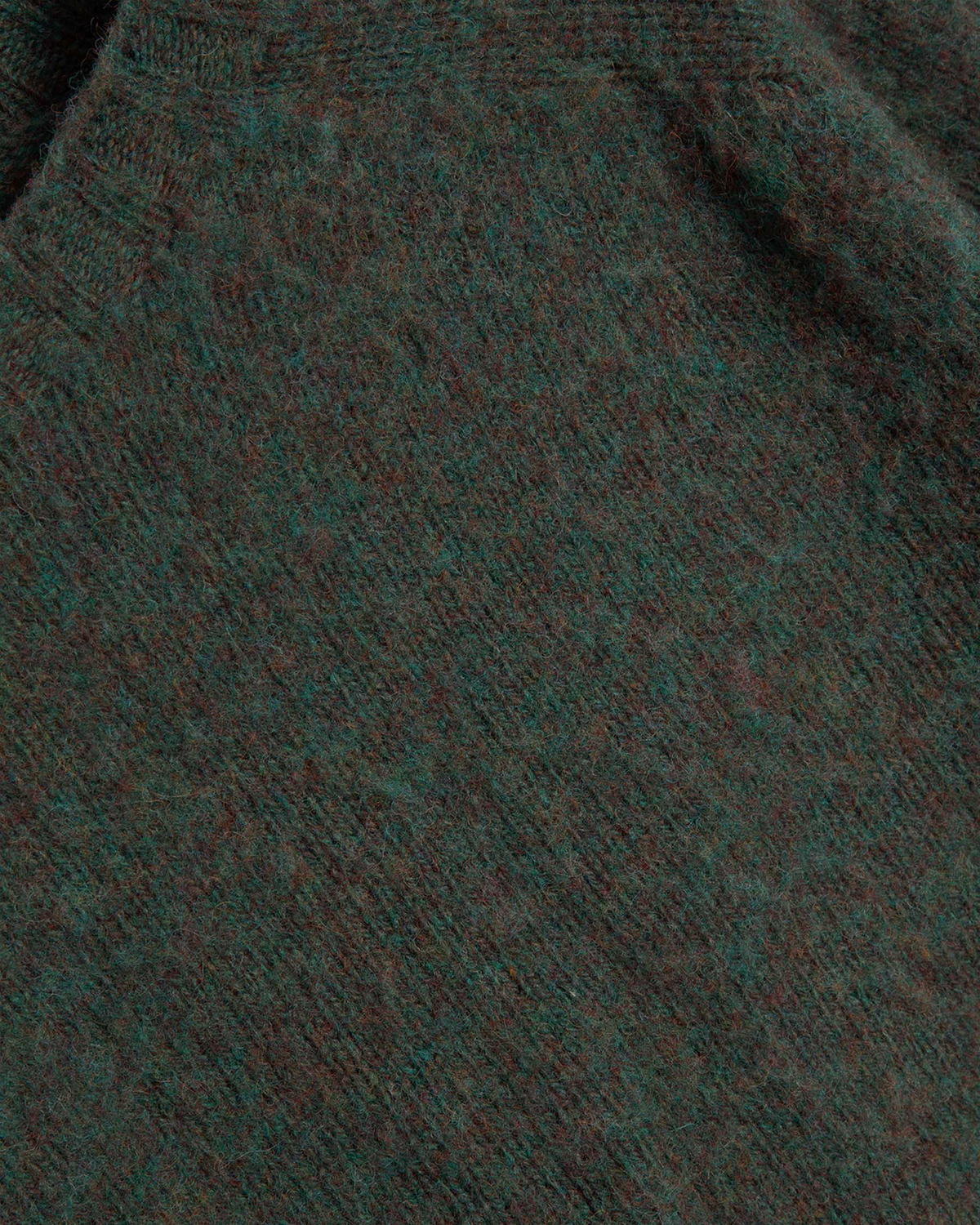 YMC Suedehead Crew Knit - Green
