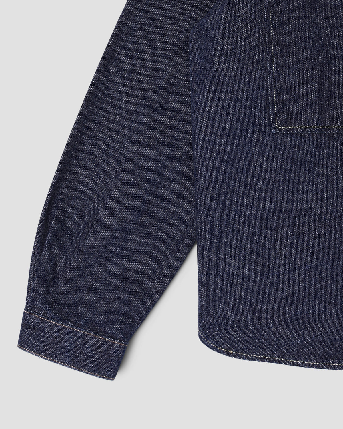 Stan Ray Painters Pop Over Shirt - Single Rinse Denim