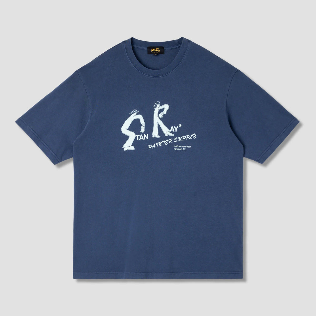 Stan Ray Painter T-Shirt - Washed Navy