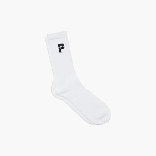 Parlez Roseau Socks - White
