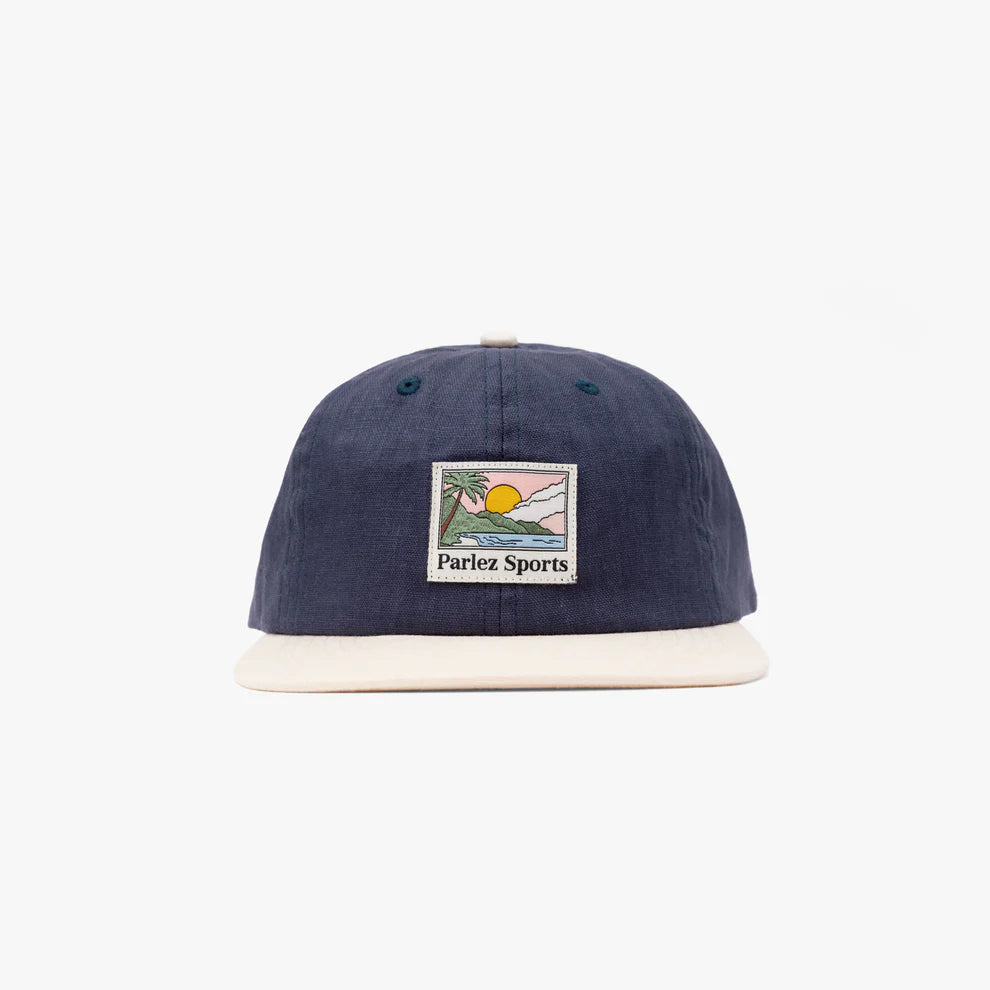 Parlez Parkfield 6 Panel Cap - Oceanic