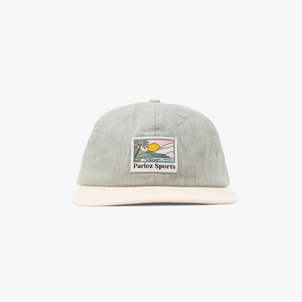 Parlez Parkfield 6 Panel Cap - Mineral