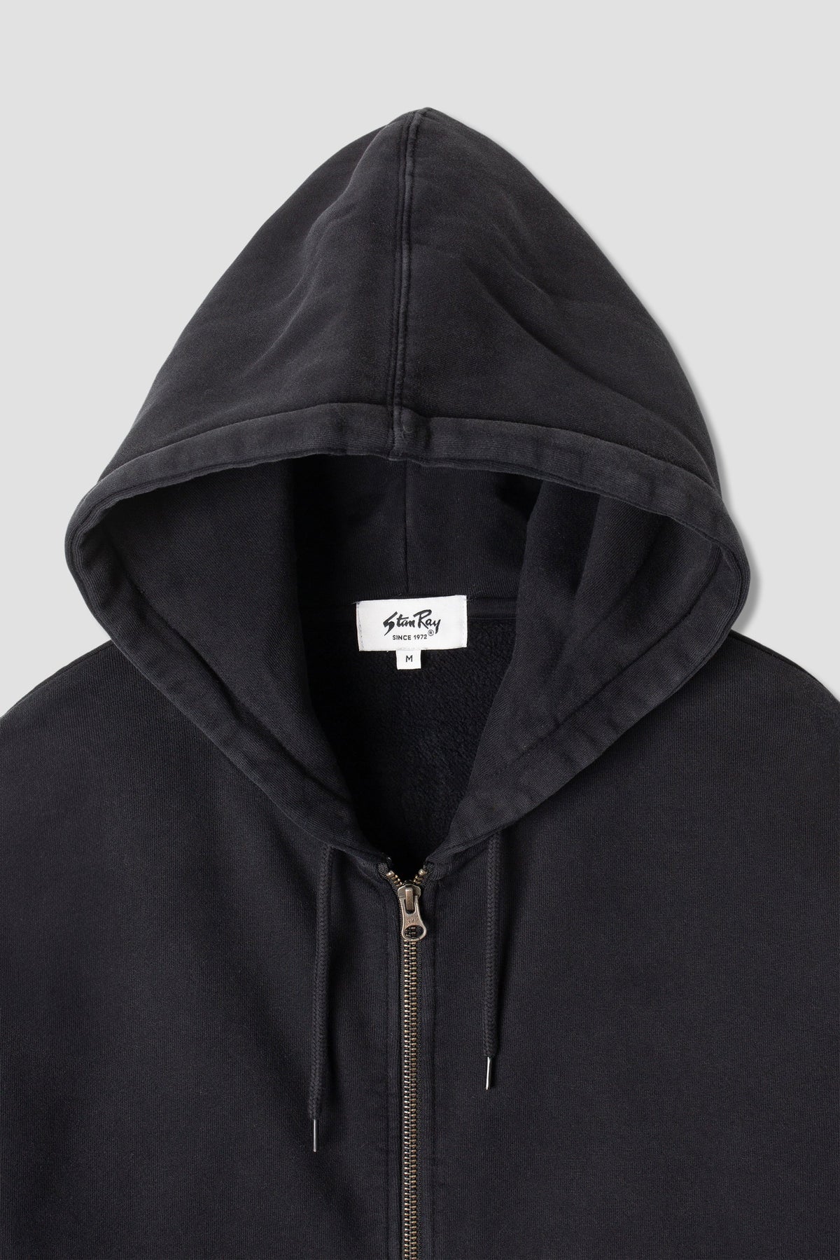 Stan Ray Patch Zip Hood - Washed Black